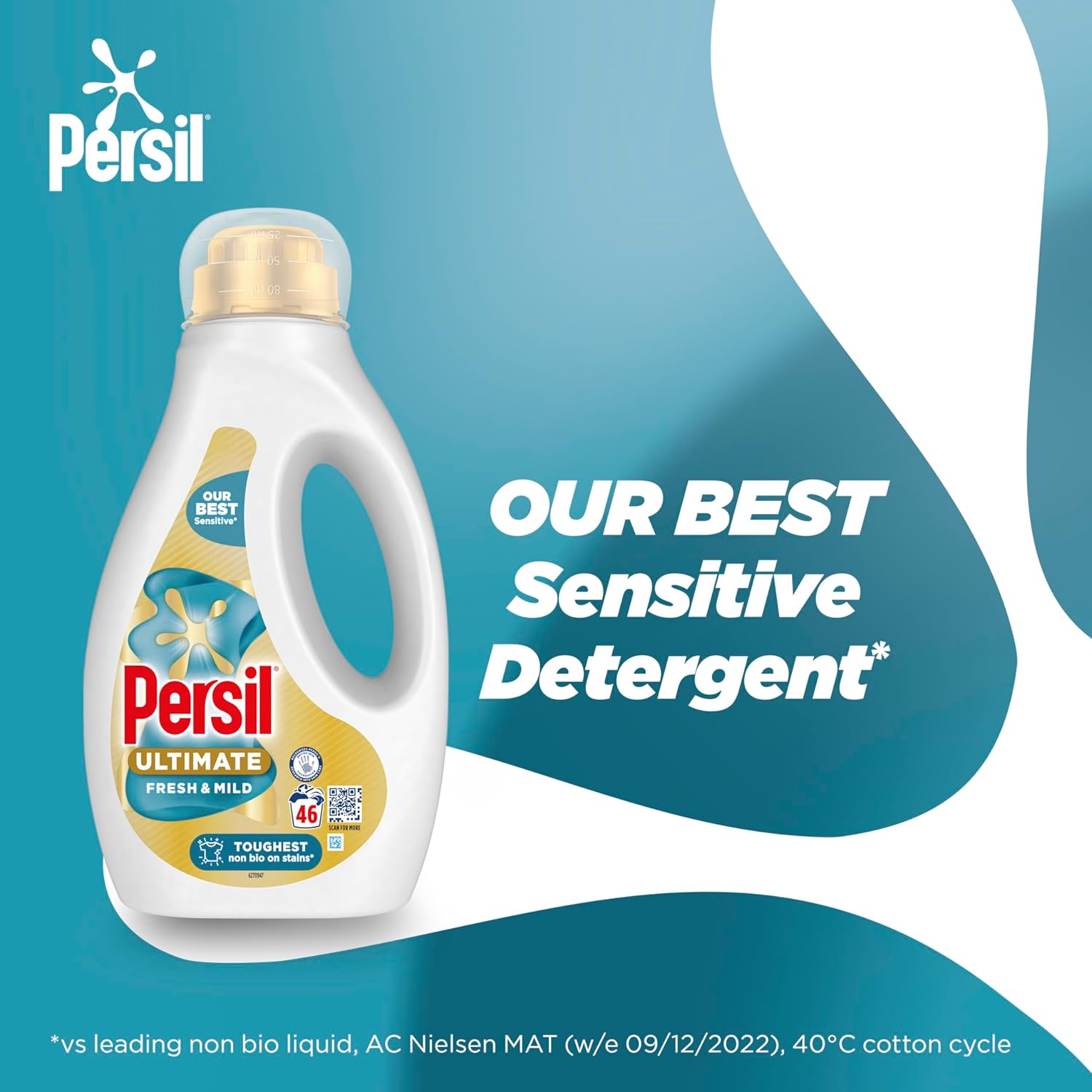 Persil Ultimate Fresh & Mild Liquid Detergent (1.4 kg) 4