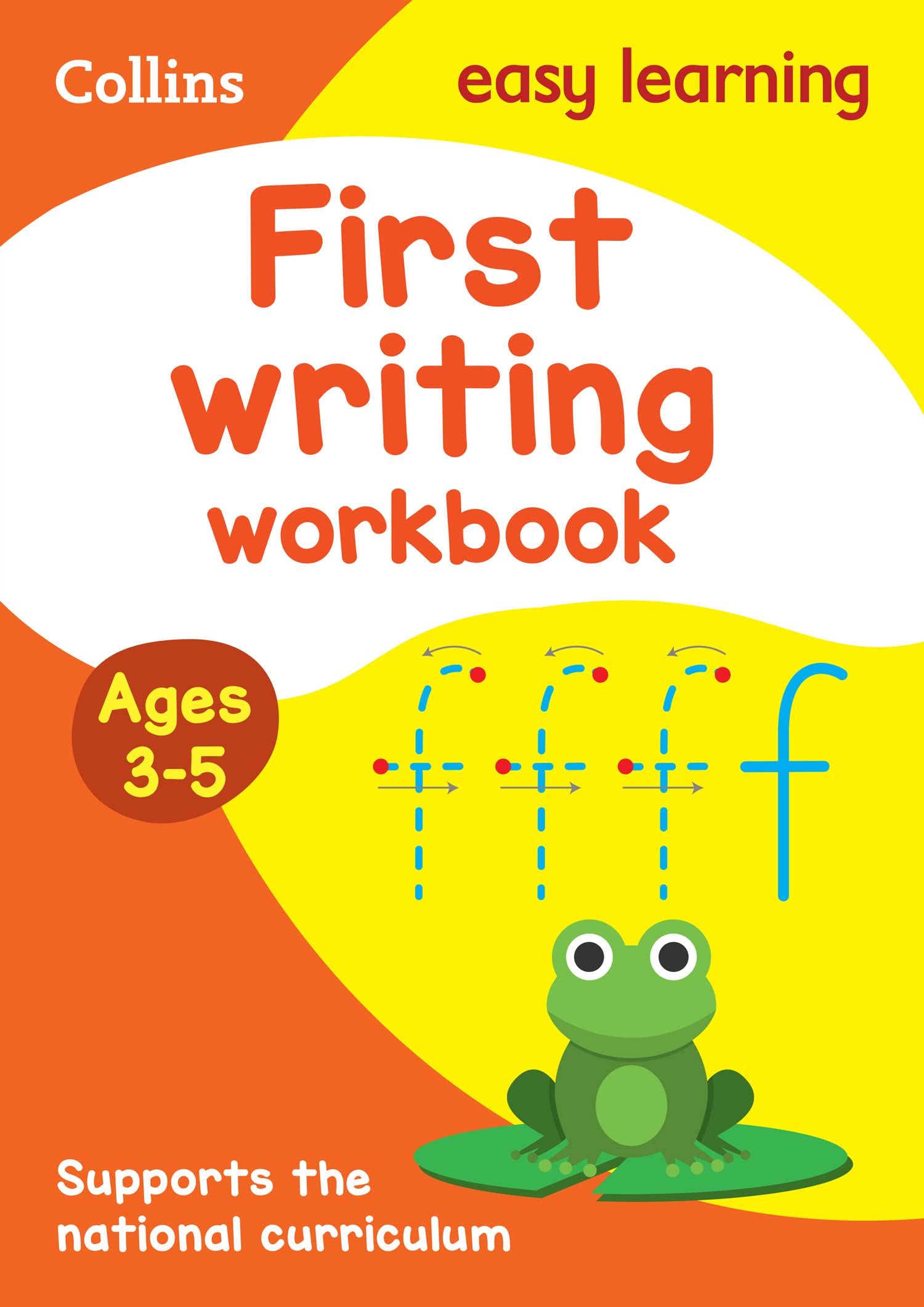 Collins First Writing Workbook Ages 3-5 - Home Learning Aid | Paperback | English