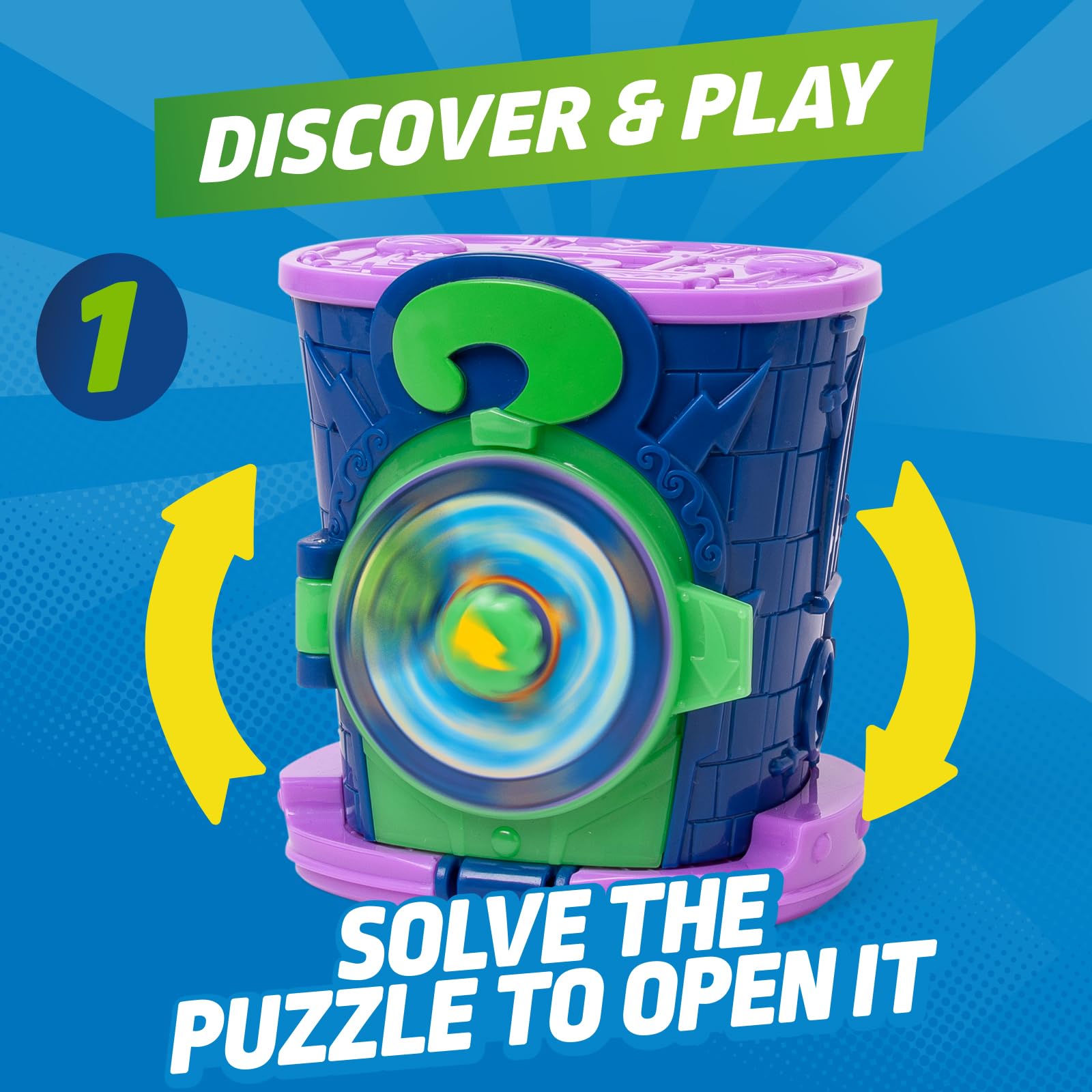 SUPERTHINGS RIVALS OF KABOOM Enigma's Hidden Base Enigma Playset | Plastic | Unisex Children 5