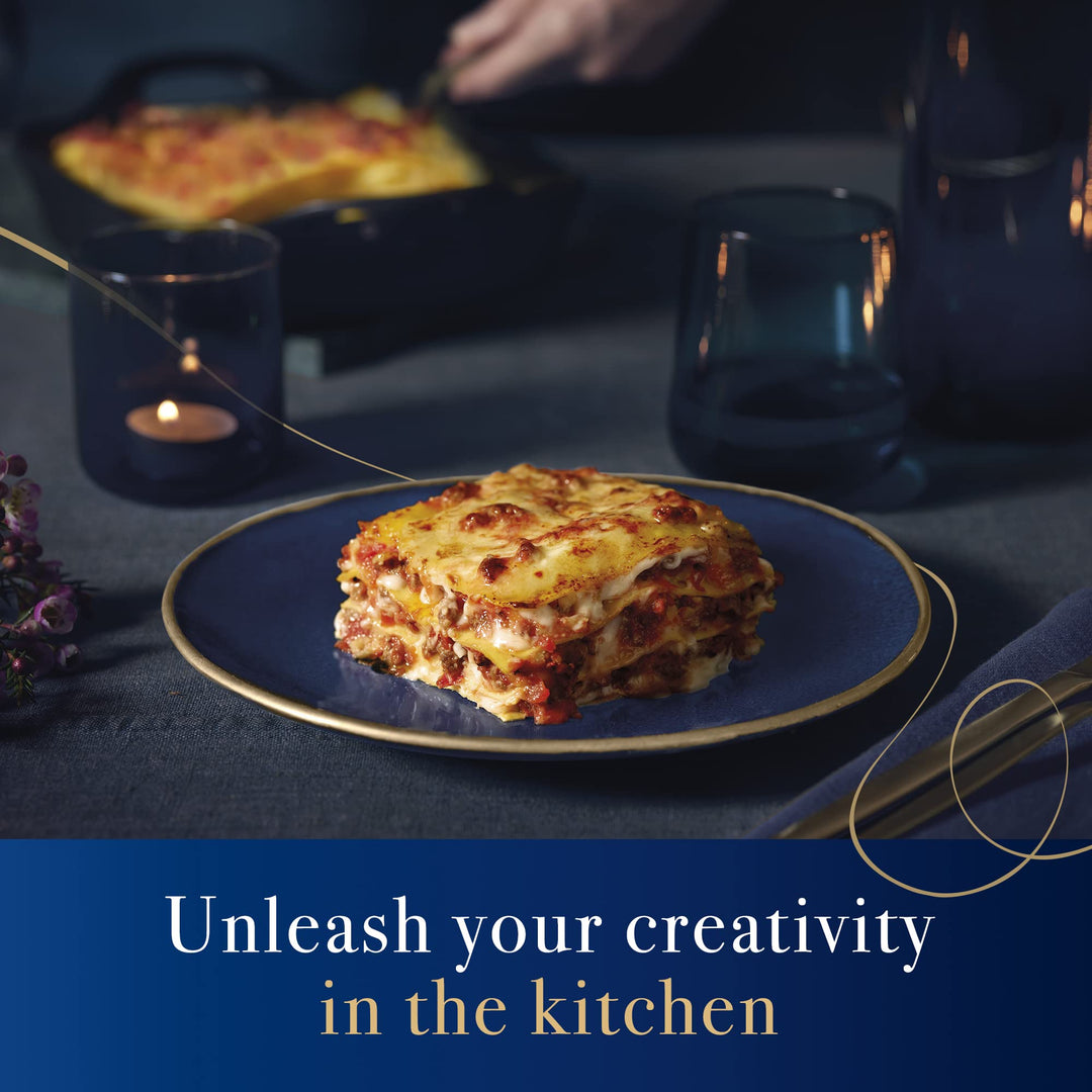 Barilla Lasagne Sheets – Authentic Italian Pasta Made with Durum Wheat – 500g