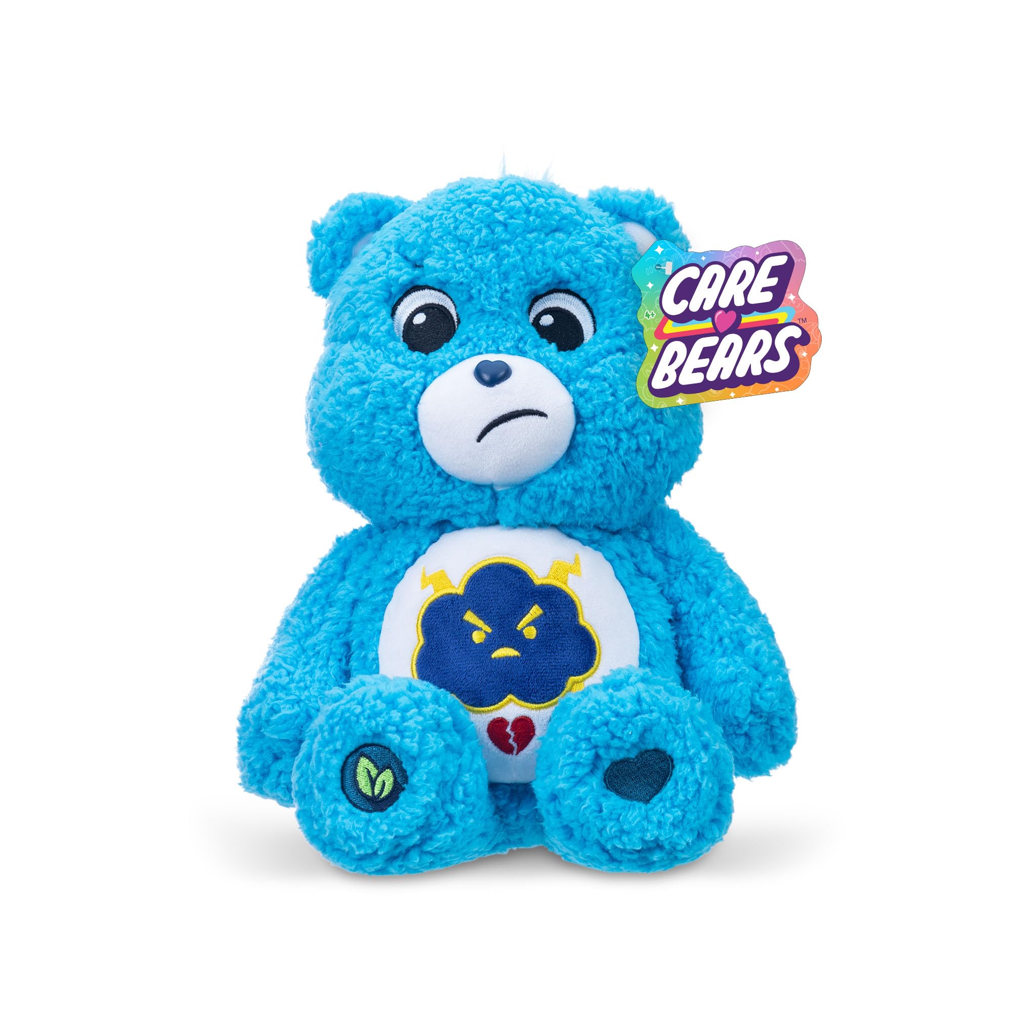 Care Bears Grumpy Bear Cosy Collection Medium Plush | 35cm Soft Eco-Friendly Toy | Ages 4+ 1