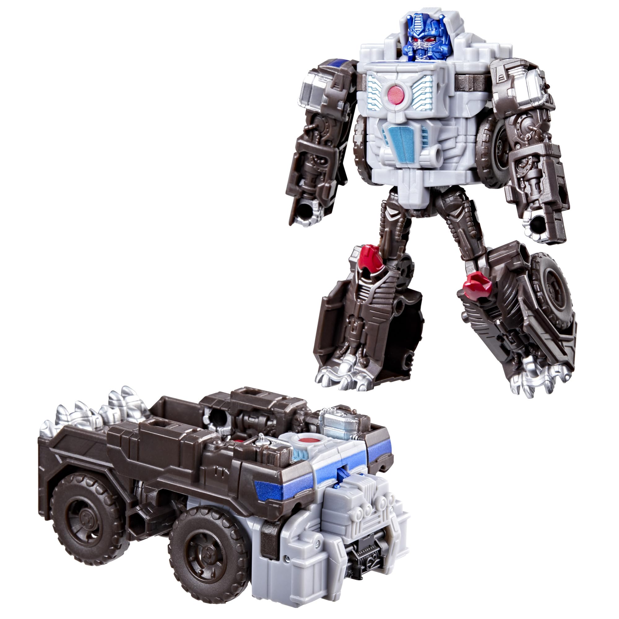 Transformers Optimus Primal Cyber Changers Action Figure - 10cm Robot to Truck Conversion | Ages 6+ 1