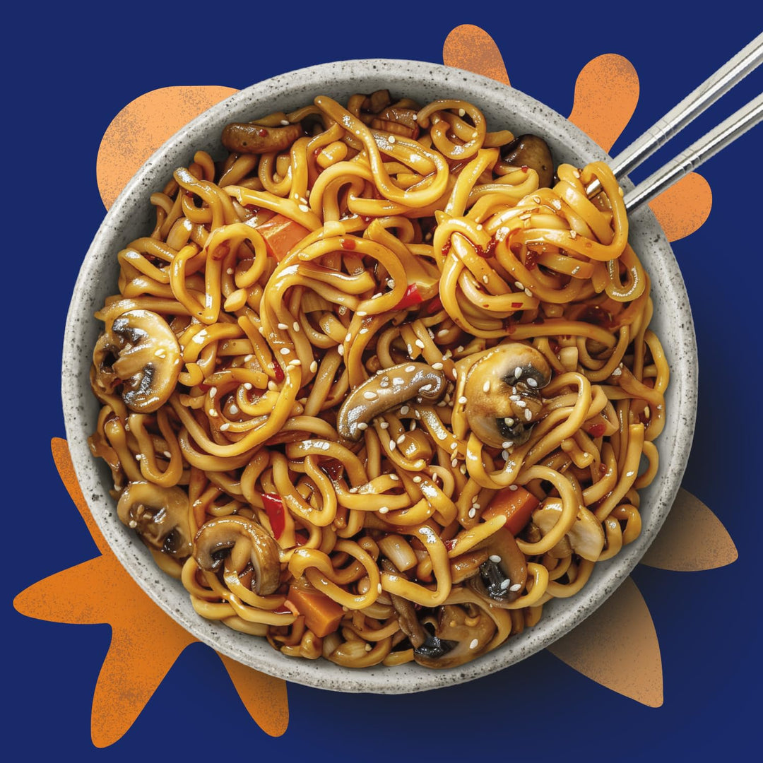 Ben's Original - Street Food Korean BBQ Style Noodles Ready Meal (6x 250g)