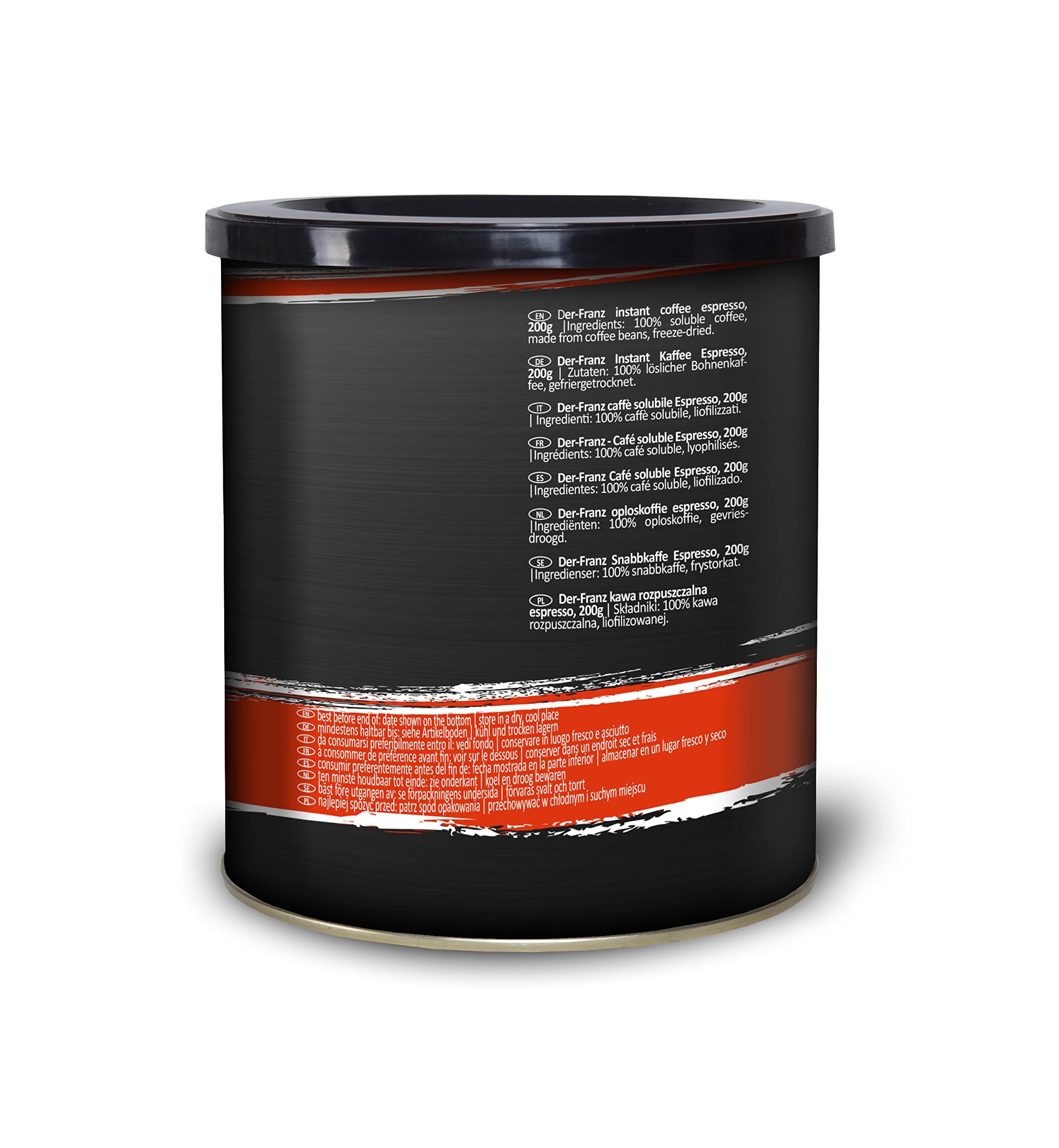 Der-Franz Espresso Instantkaffee, 200 g 5