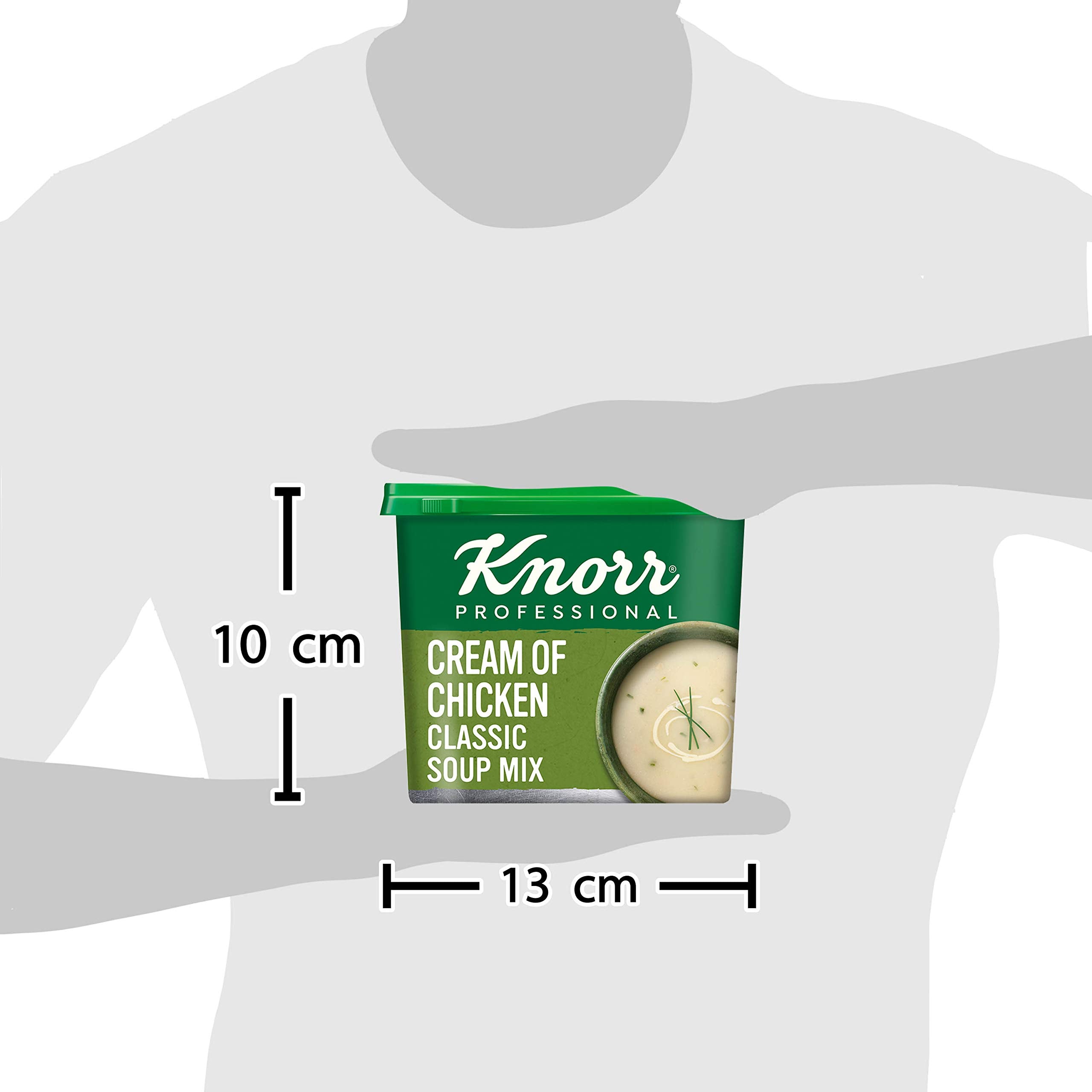 Knorr Classic Cream Of Chicken Soup Mix - 25 Portions | 425g Powder | Meets UK Salt Targets 5