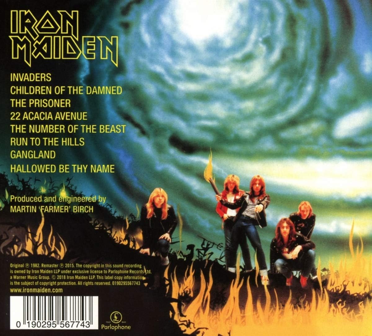 Iron Maiden - The Number of the Beast (2015 Remastered) Audio CD 2