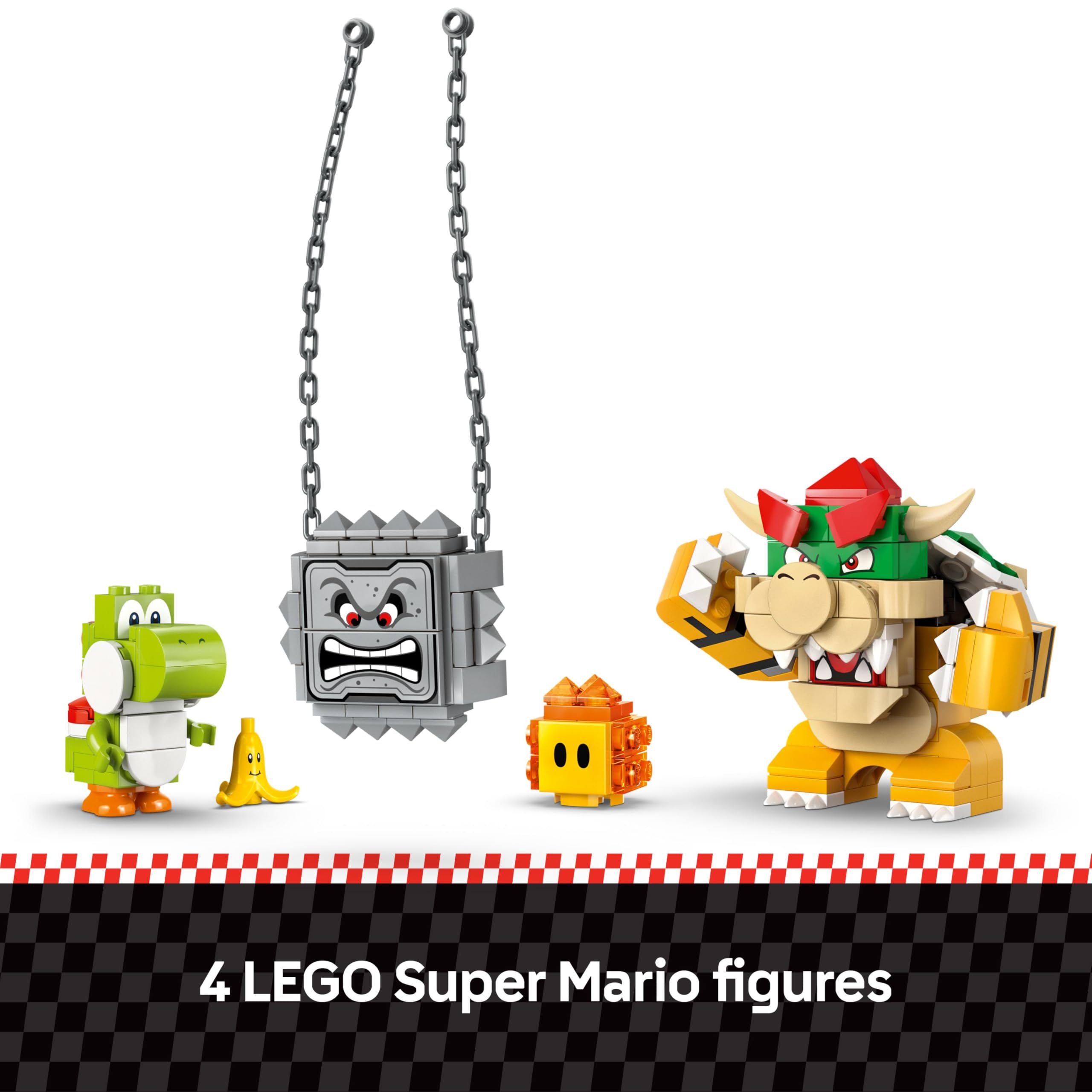 LEGO Super Mario: Mario Kart – Bowser's Castle Interactive Building Set | Ages 9+ 5