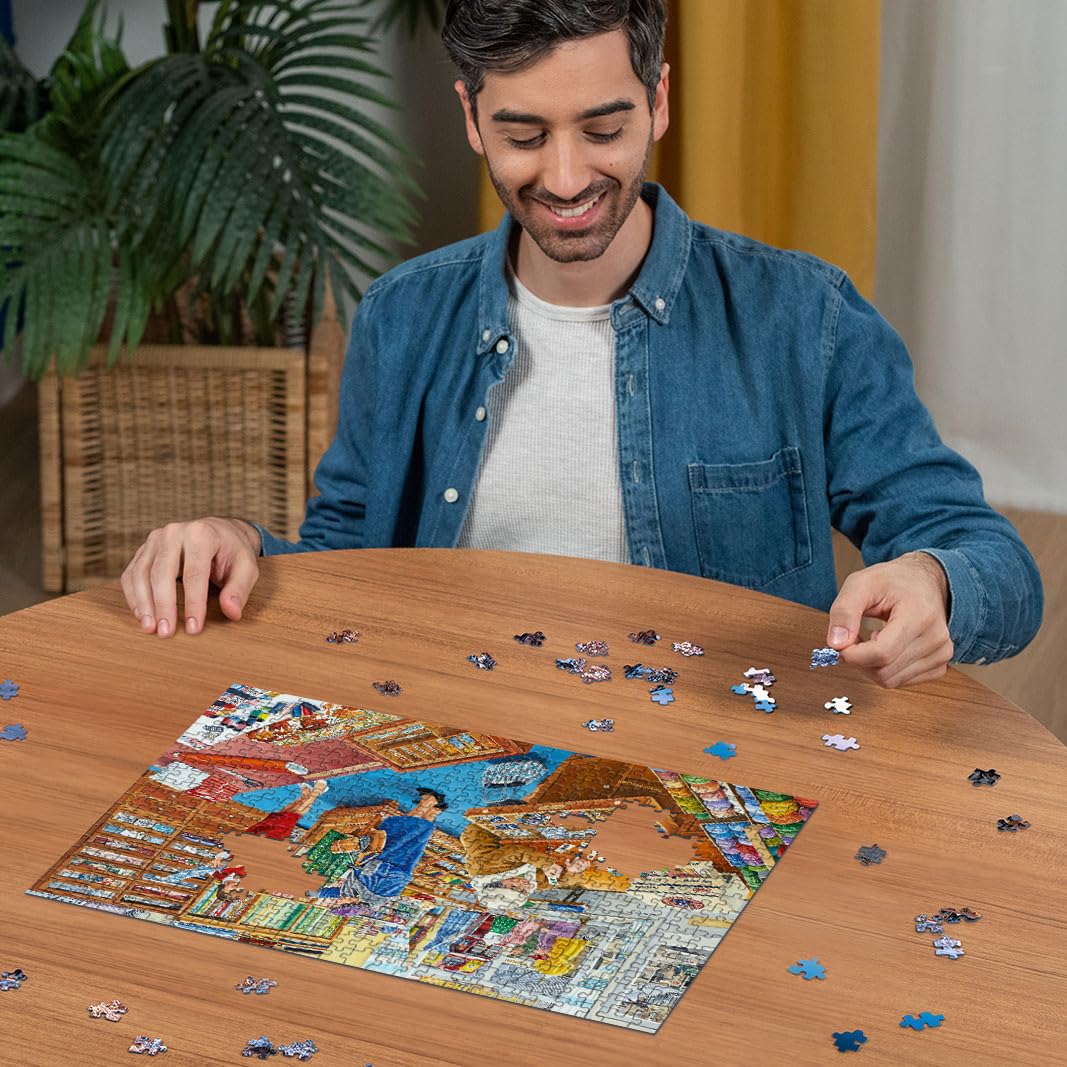 Ravensburger Happy Days at Work No.18 The Haberdasher 500 Piece Jigsaw Puzzle | 49x36cm Finished Size | Ages 10+ 3