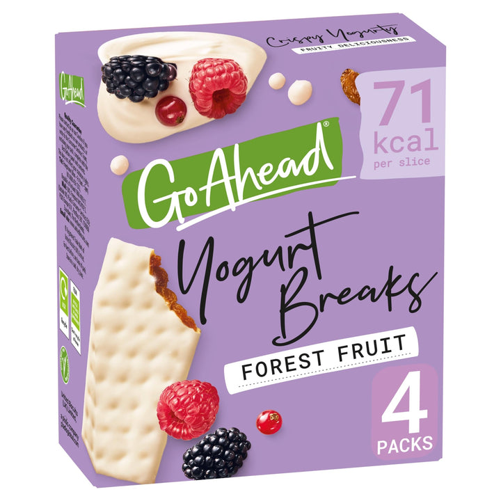 Go Ahead Forest Fruit Yogurt Breaks, 4 Bars, 142 g