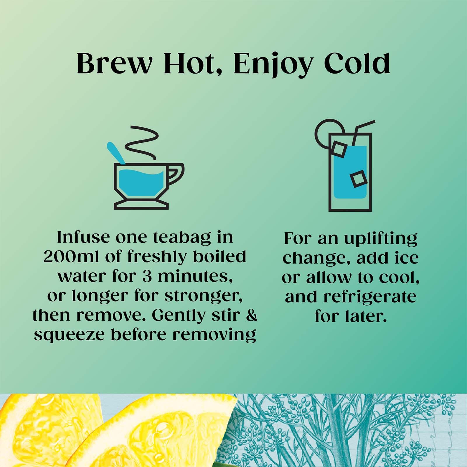 Twinings Detox Lemon Ginger & Burdock Root Herbal Tea Infusion with Fennel & Selenium, 80 Biodegradable Tea Bags 7