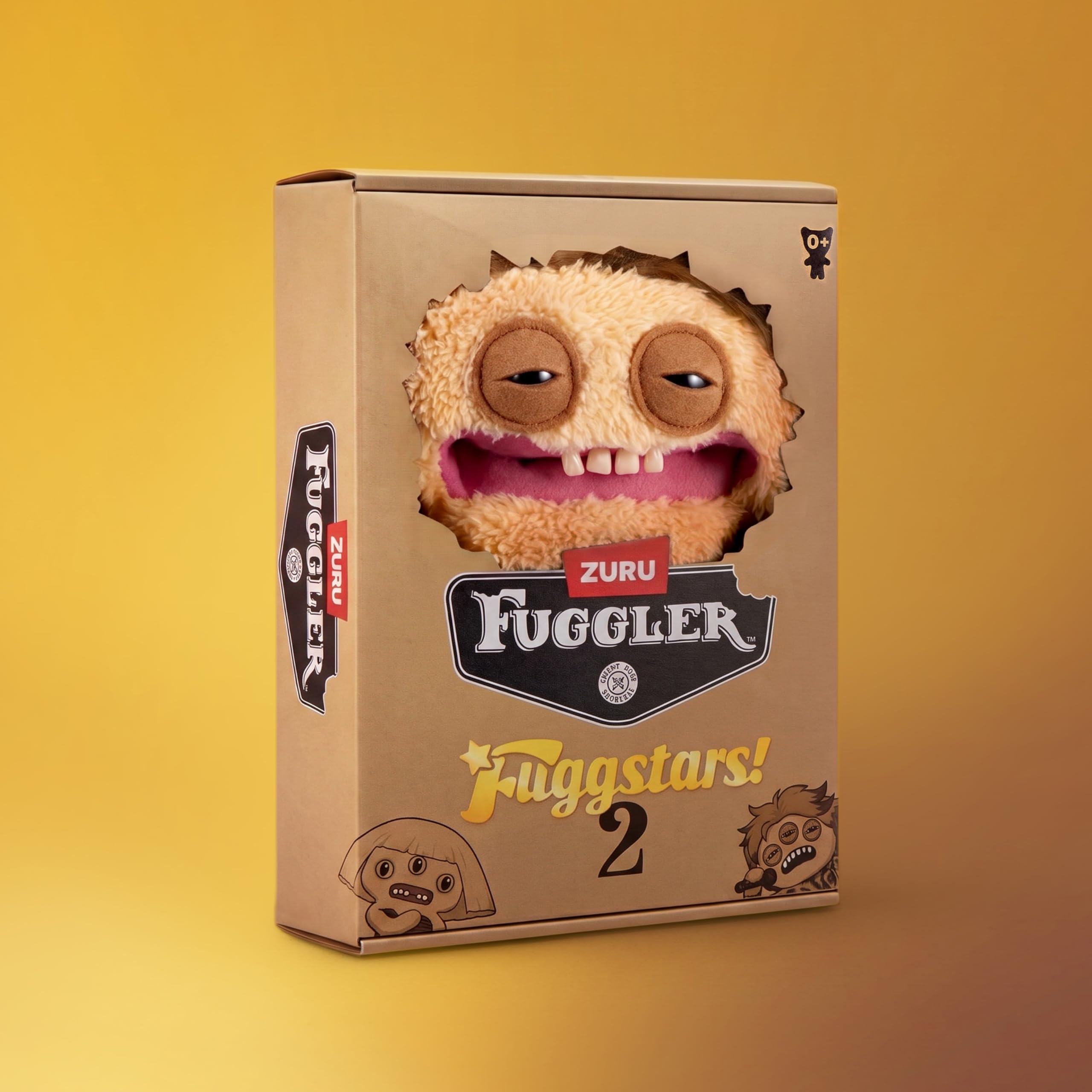 Fuggler Fugg Stars Series 2 9 Inch Plush Collectible Toy (Fuggbieb) - Multi-coloured, Polyester 2