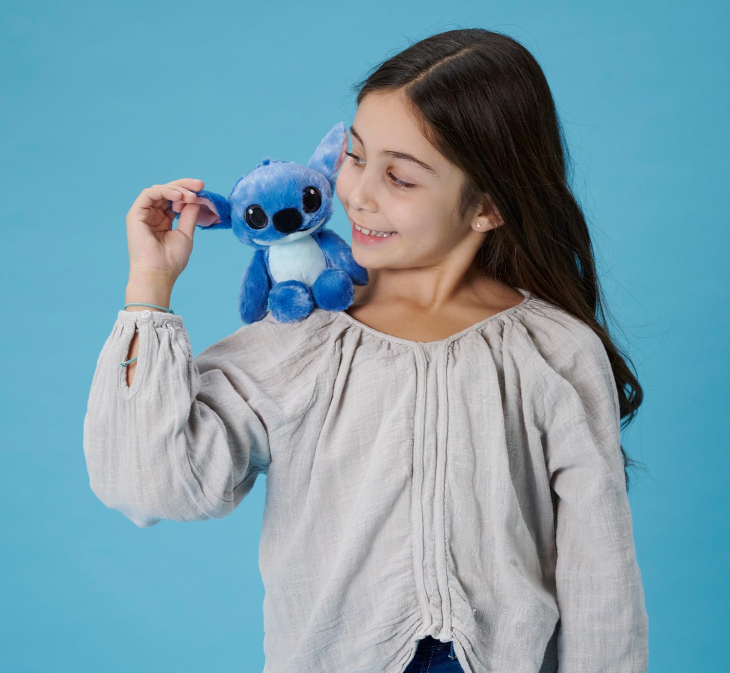 Simba Disney Lilo & Stitch Shoulder Squad Wearable Plush - 13 cm, Magnetic Attachment 6