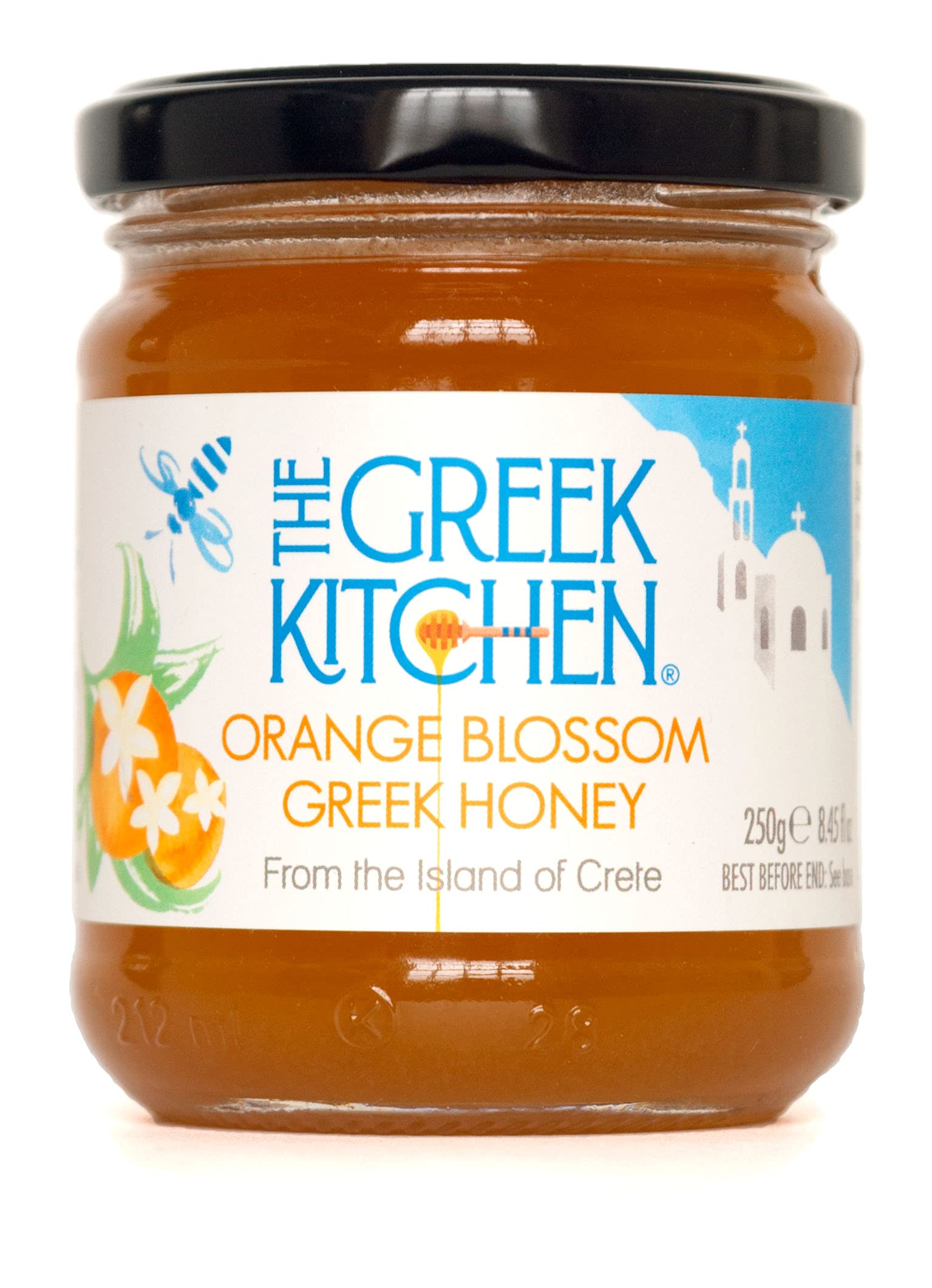 The Greek Kitchen Orange Blossom Honey - Unheated & Unpasteurised | 250g 1