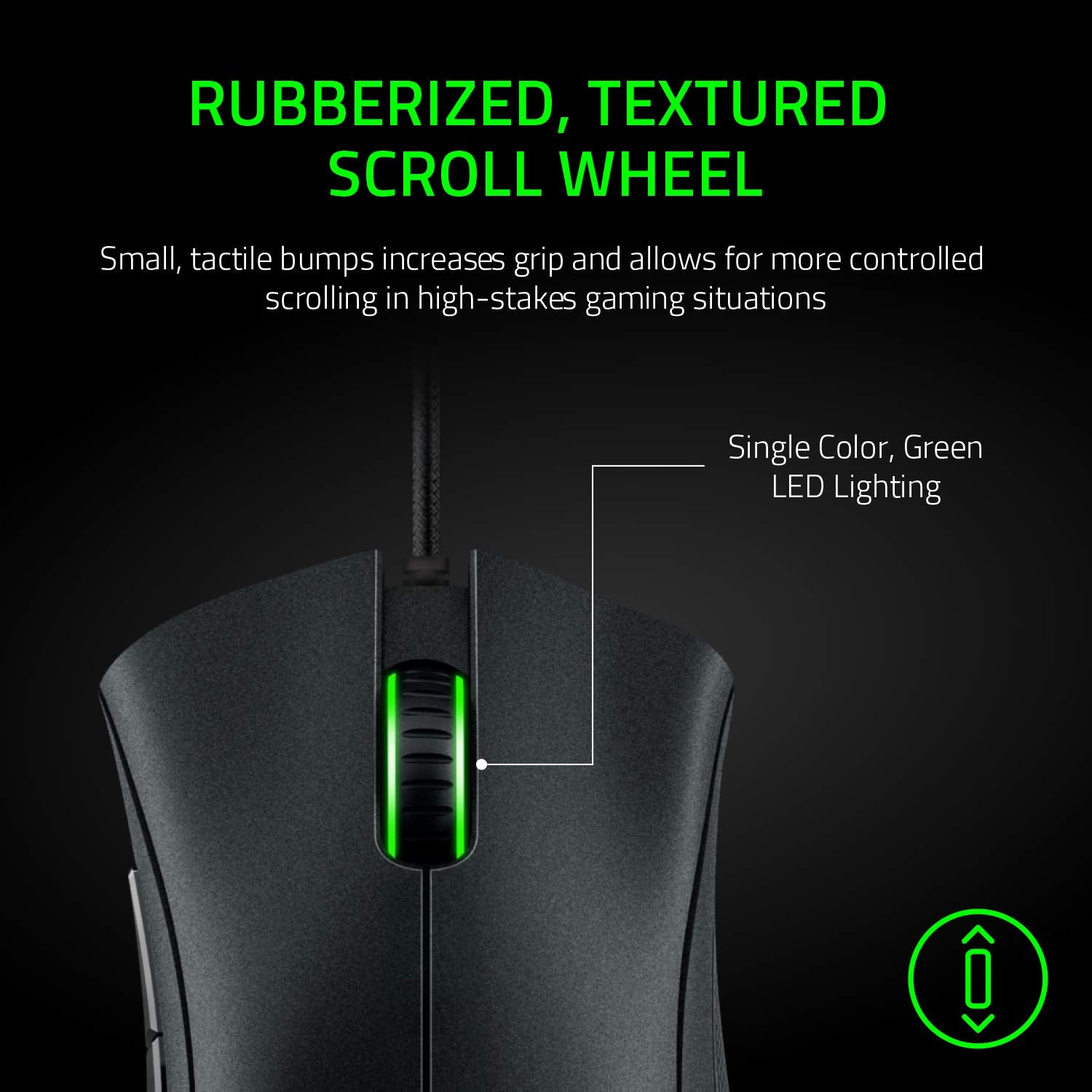 Razer DeathAdder Essential (2021) Wired Gaming Mouse - 6400 DPI Optical Sensor | 5 Buttons | Black 6