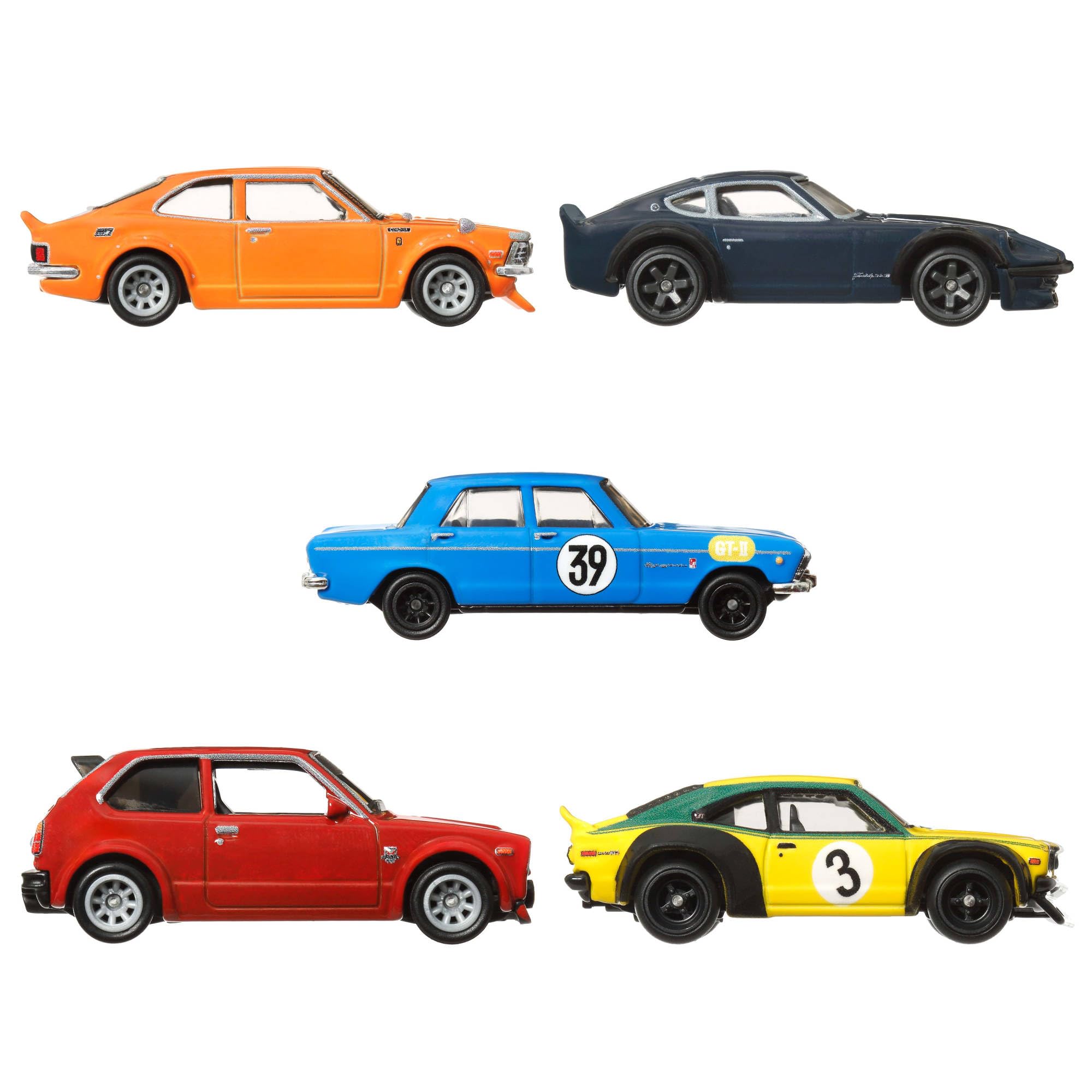 Hot Wheels Premium Car Culture - Japan Historics 4 Set of 5 Die-Cast Vehicles | 1:64 Scale 5