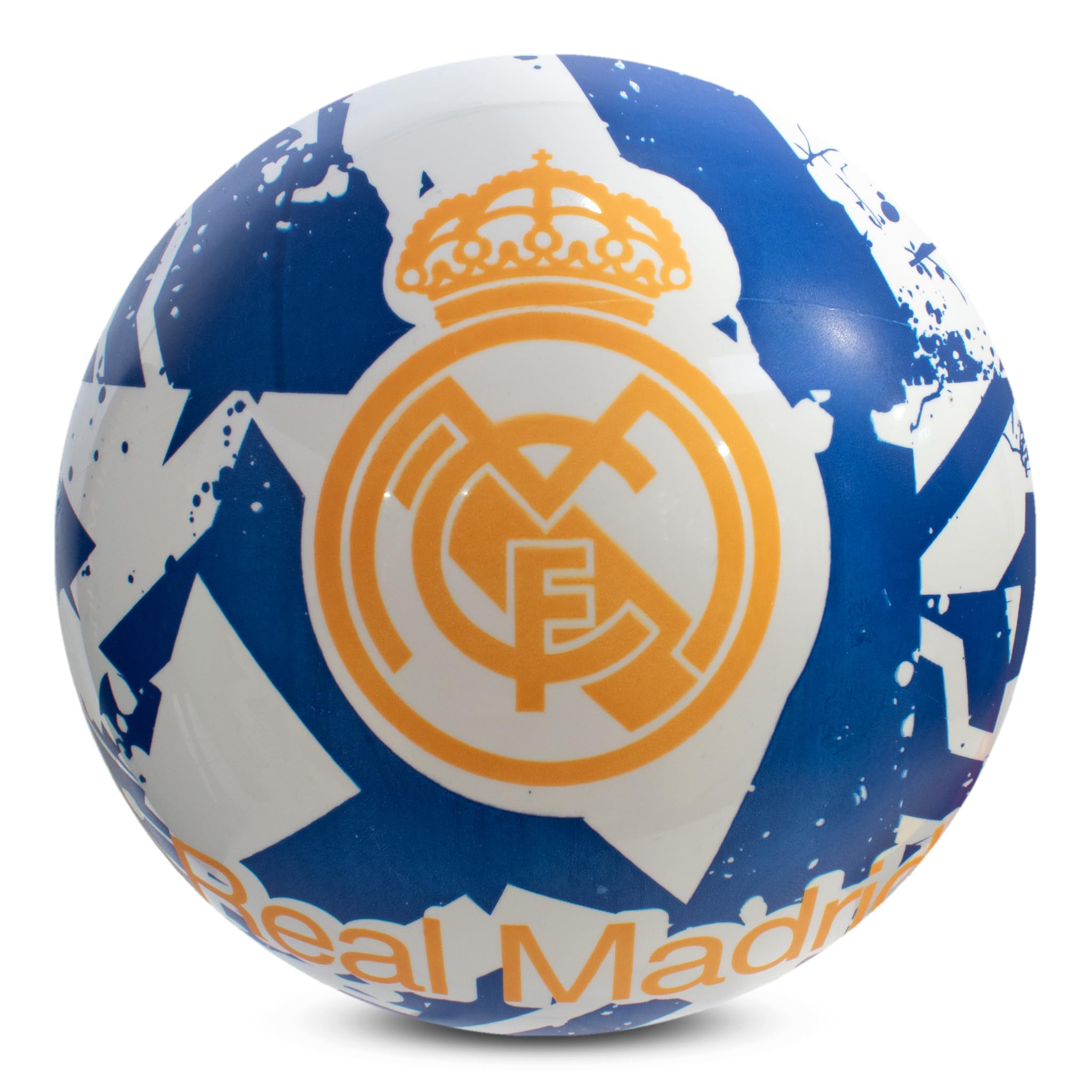 Hy-Pro Real Madrid CF Play Ball - Officially Licensed Soccer Ball | 9 Inch PVC 1