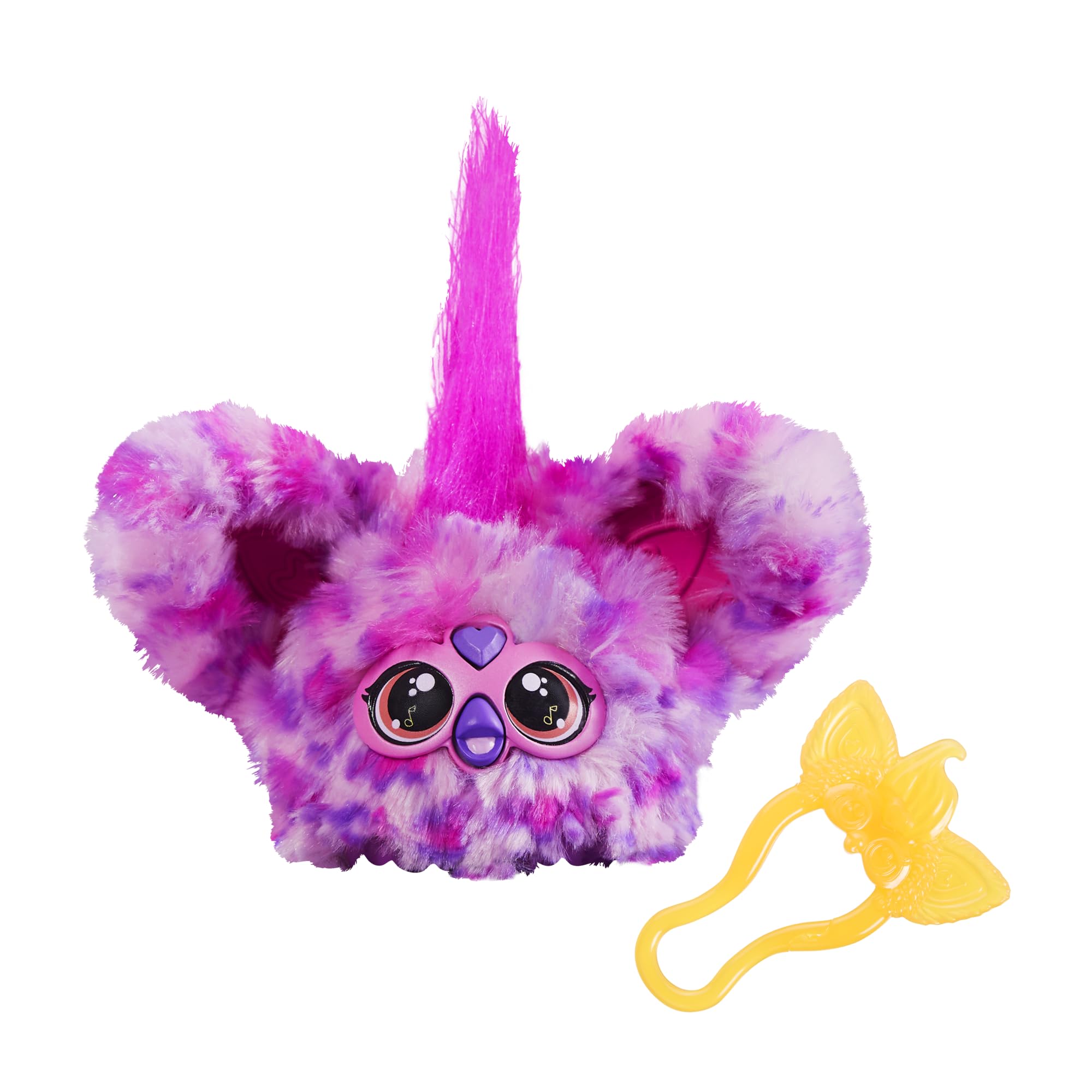 Furby Hip-Bop Mini Electronic Plush Toy, Pink 1