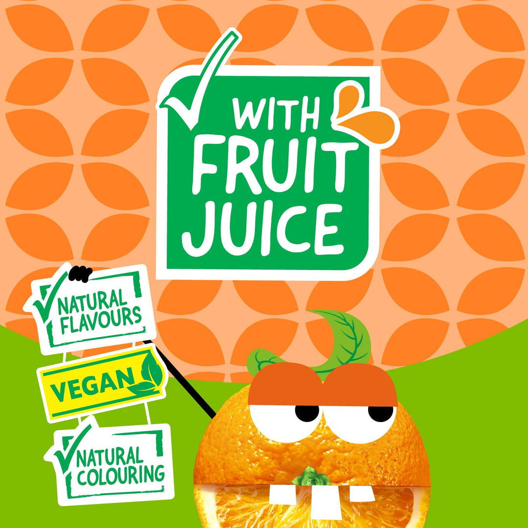 Fruittella Juicy Chews - Mixed Strawberry, Orange & Lemon Flavour Chewy Sweets (1.36kg)