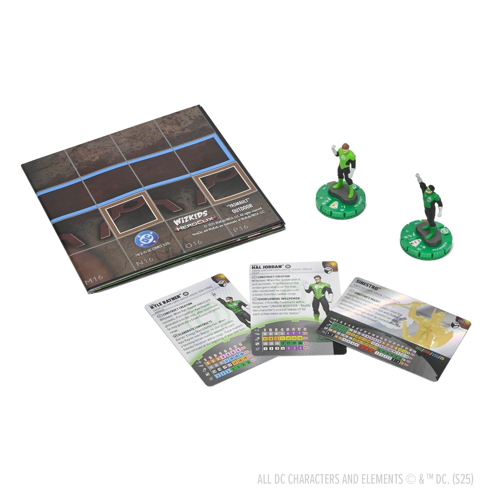 WizKids DC HeroClix: Lantern Legacy Play at Home Kit | Plastic | Green 3