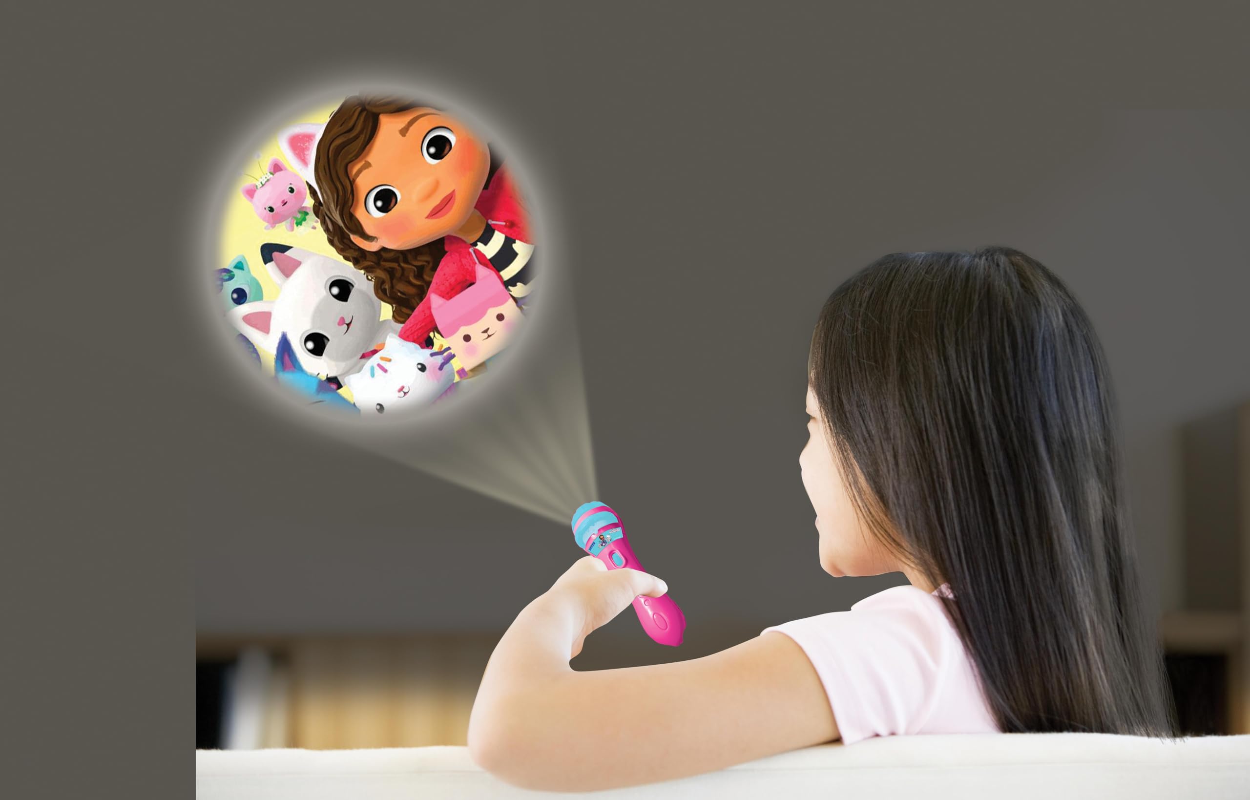 Lexibook Gabby's Dollhouse Stories Projector and Torch Light with 24 Images 3