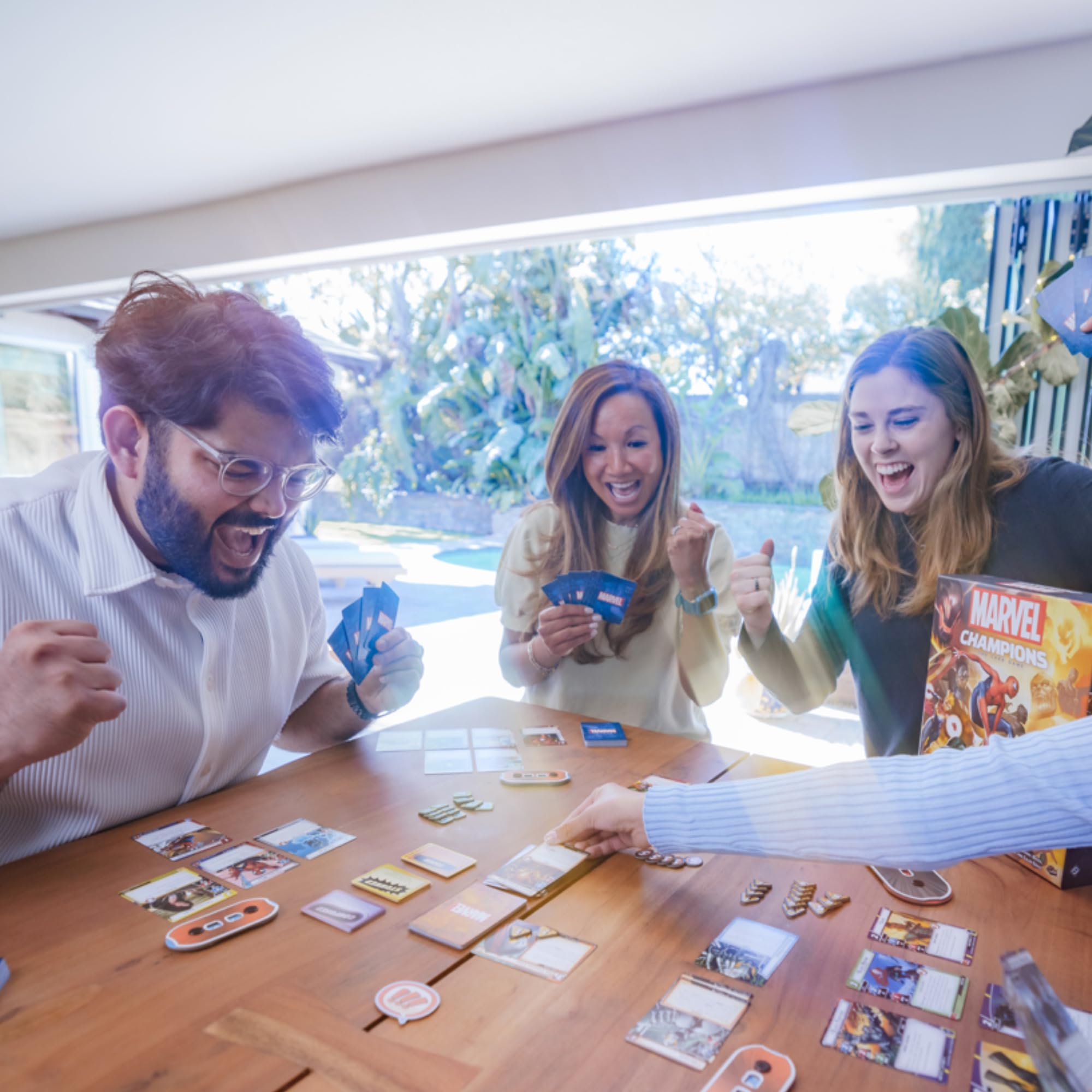 Asmodee Marvel Champions The Card Game - Winter Soldier Hero Pack 4