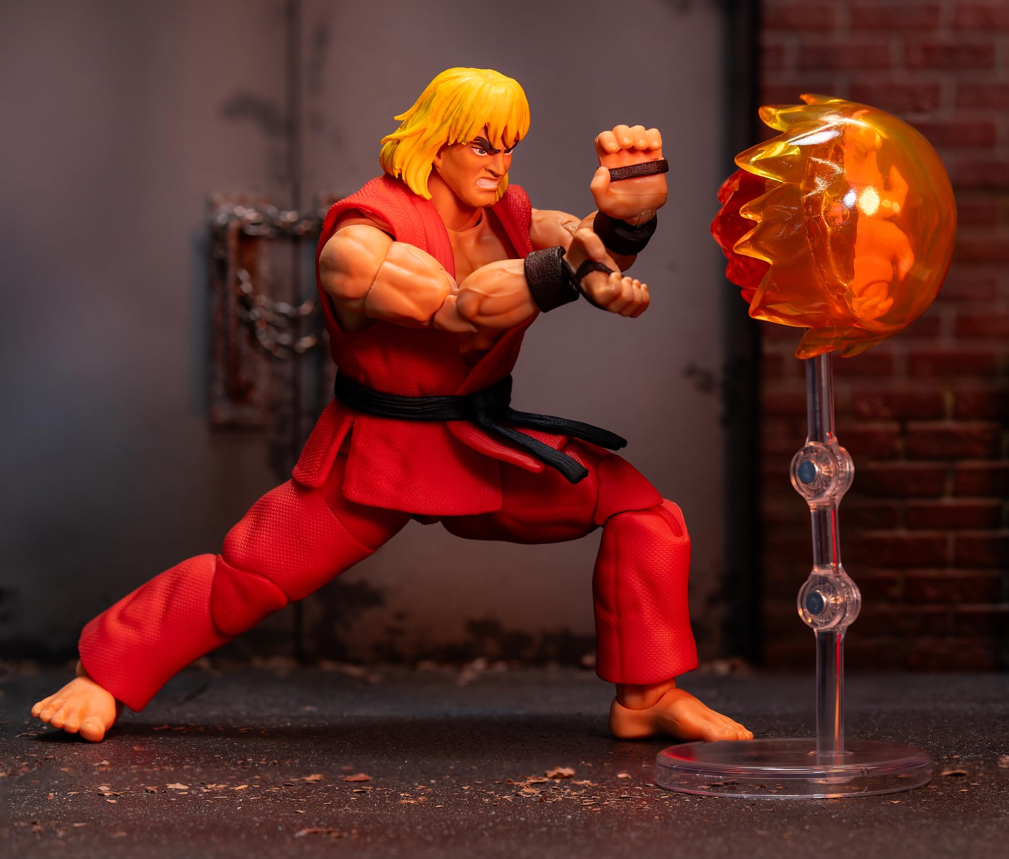 Jada Ken Masters Street Fighter 6" Deluxe Collector Action Figure | 15cm | Unisex Children 3