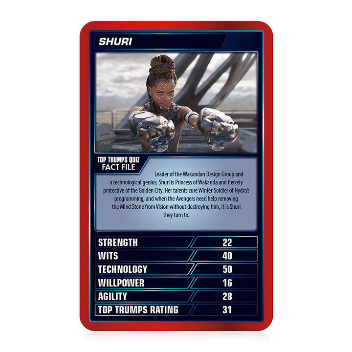 Top Trumps Marvel Cinematic Universe Special Card Game