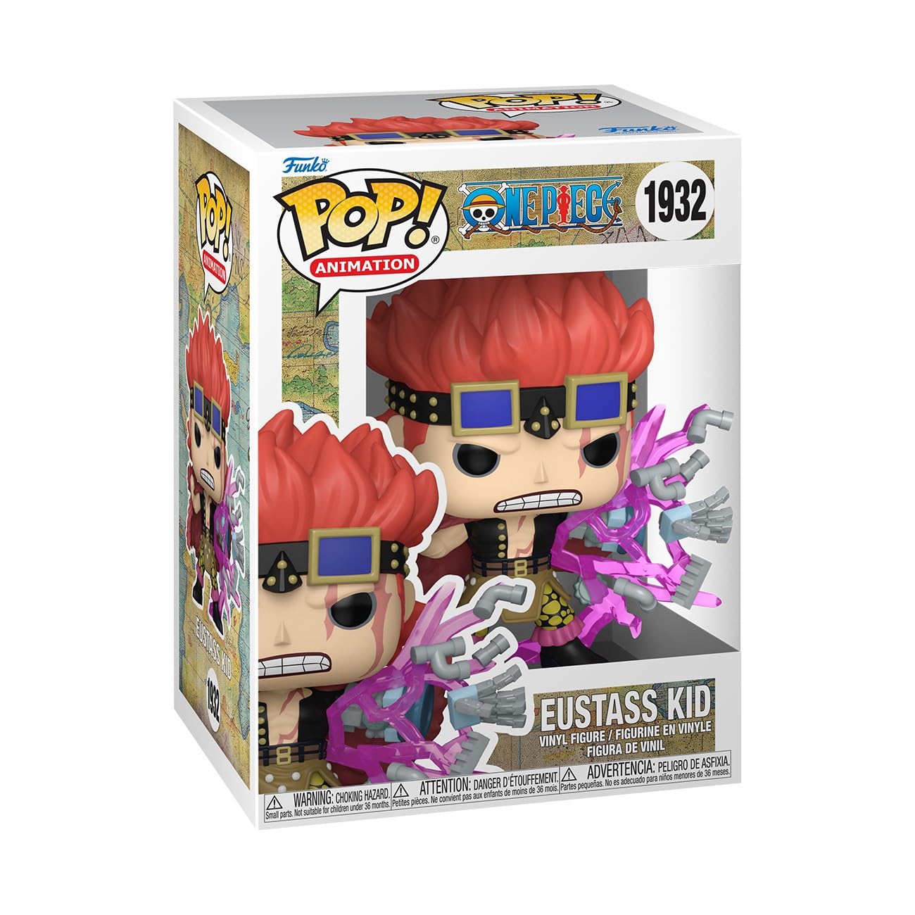 Funko Pop! Vinyl: One Piece - Eustass Kid With Awakening (Model 83807) | 3.75-Inch Figure 1
