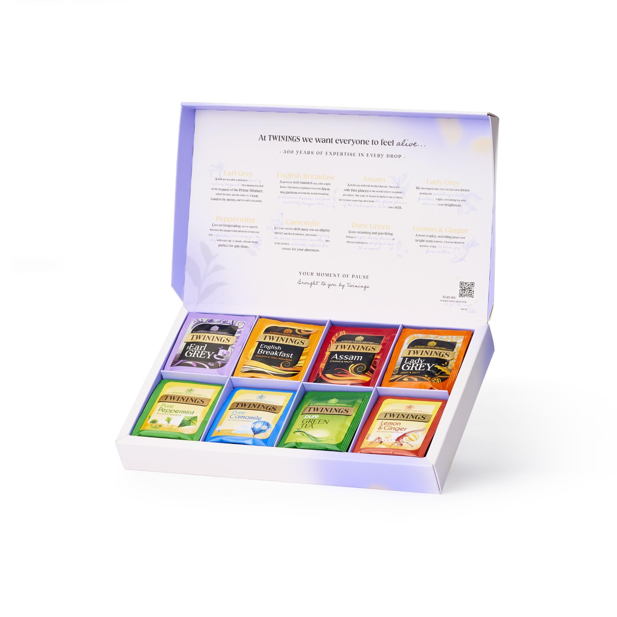 Twinings Favourites Collection Gift Box - 8 Bestselling Black Teas & Herbal Infusions | 40 Count 1