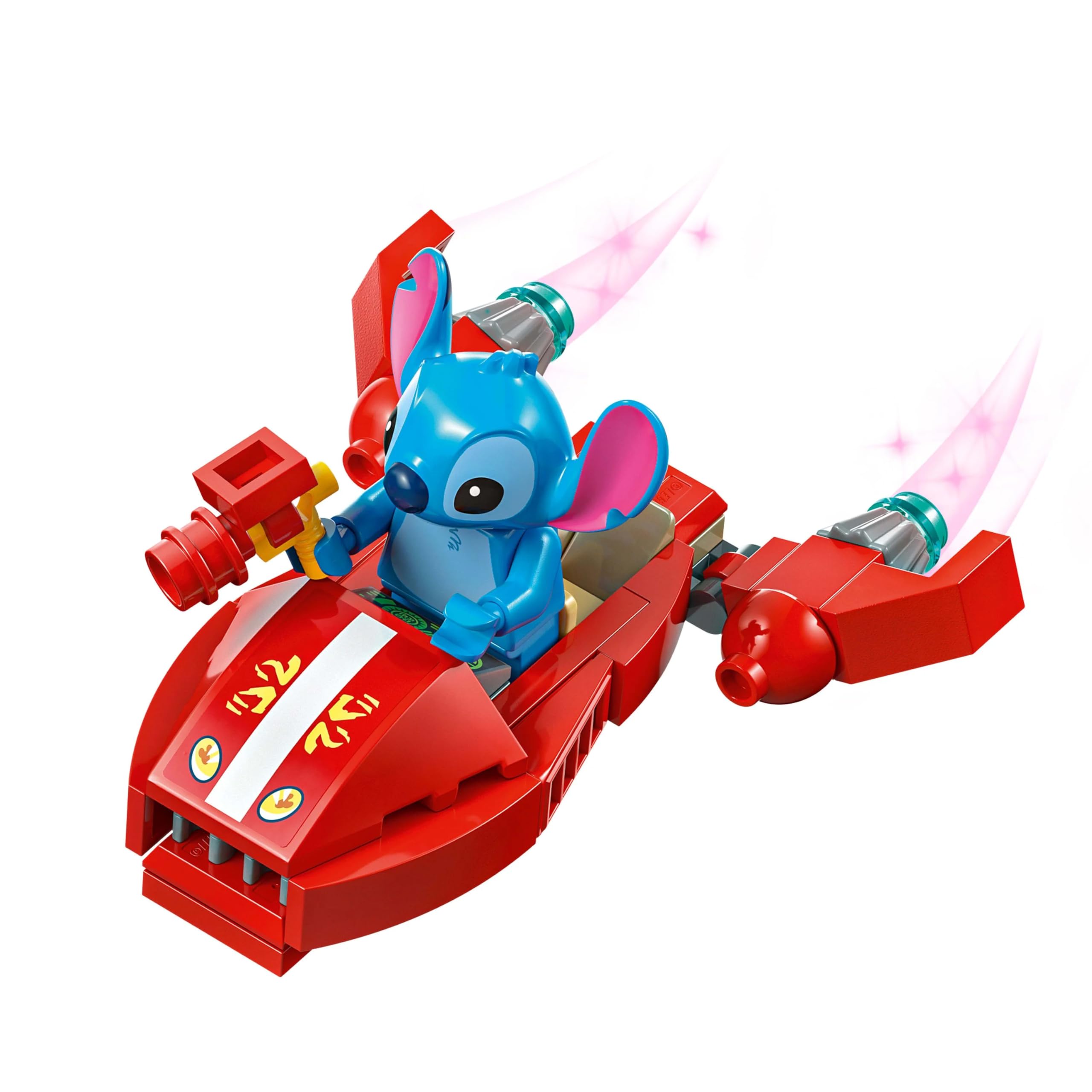 LEGO Disney Lilo and Stitch Beach House Building Toy - 6 Rooms, Observatory, 5 Minifigures, 834 Pieces