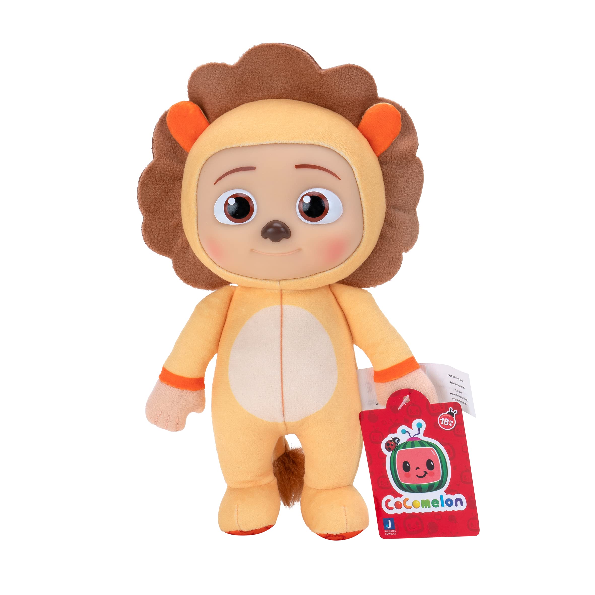CoComelon 8-Inch JJ Little Lion Plush - Inspired by the Animated Series 1