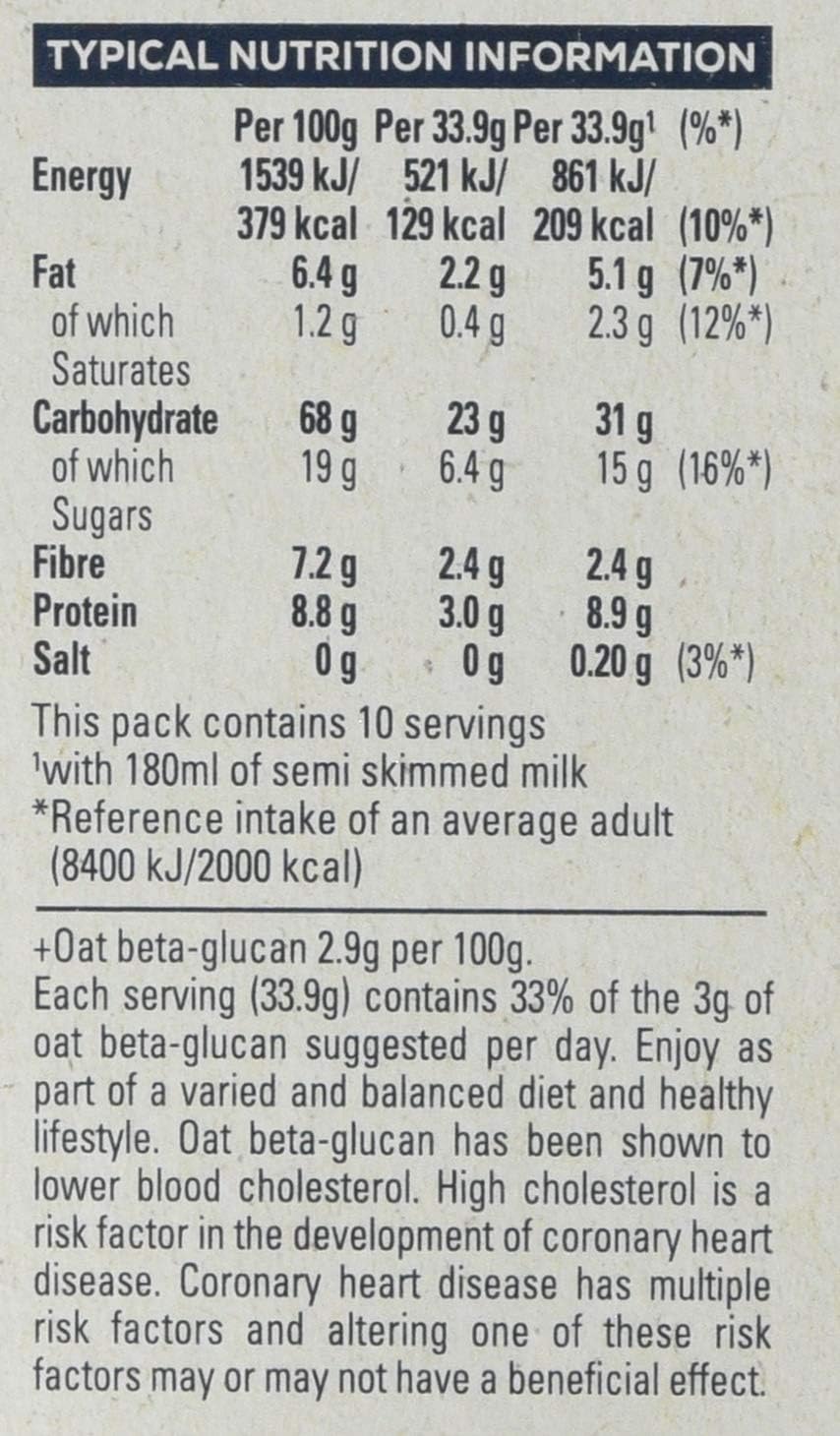Quaker Oat So Simple Strawberry and Raspberry Porridge, Pack of 10