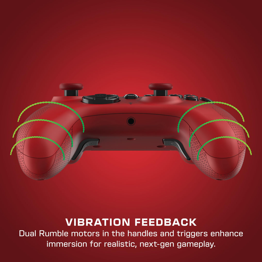 Turtle Beach REACT-R Red Wired Gaming Controller for Xbox Series X|S, Xbox One & PC - Officially Licensed