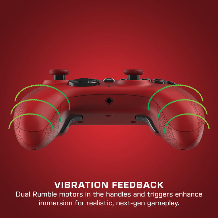 Turtle Beach REACT-R Red Wired Gaming Controller for Xbox Series X|S, Xbox One & PC - Officially Licensed