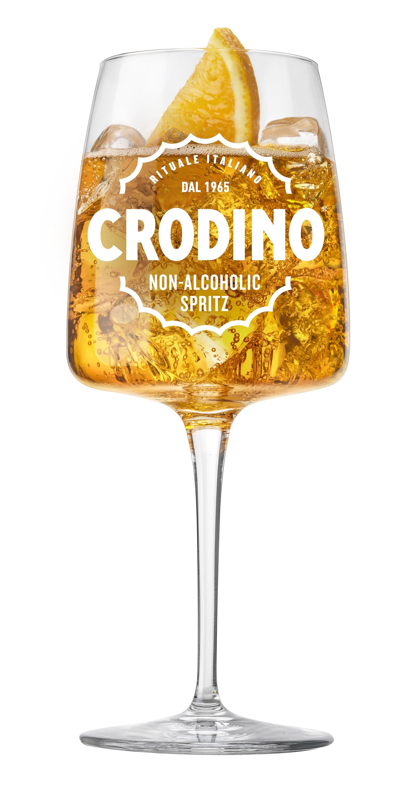 Crodino Spritz 0.0% Non-Alcoholic Aperitivo - 4 x 175ml Glass Bottles | Italian Orange Flavour 3