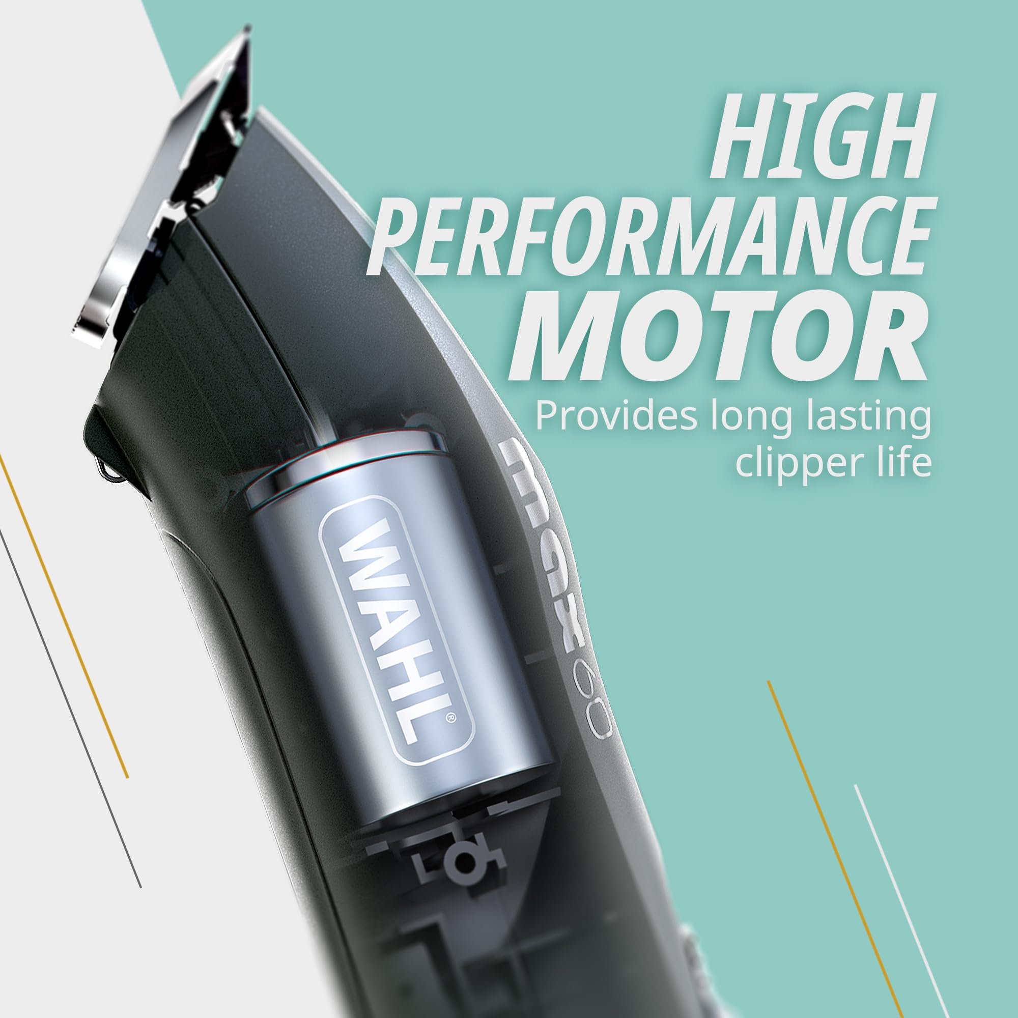 Wahl Max 60 Professional Pet Grooming Clipper - Low Vibration | Two Speed Control | All Coats 4