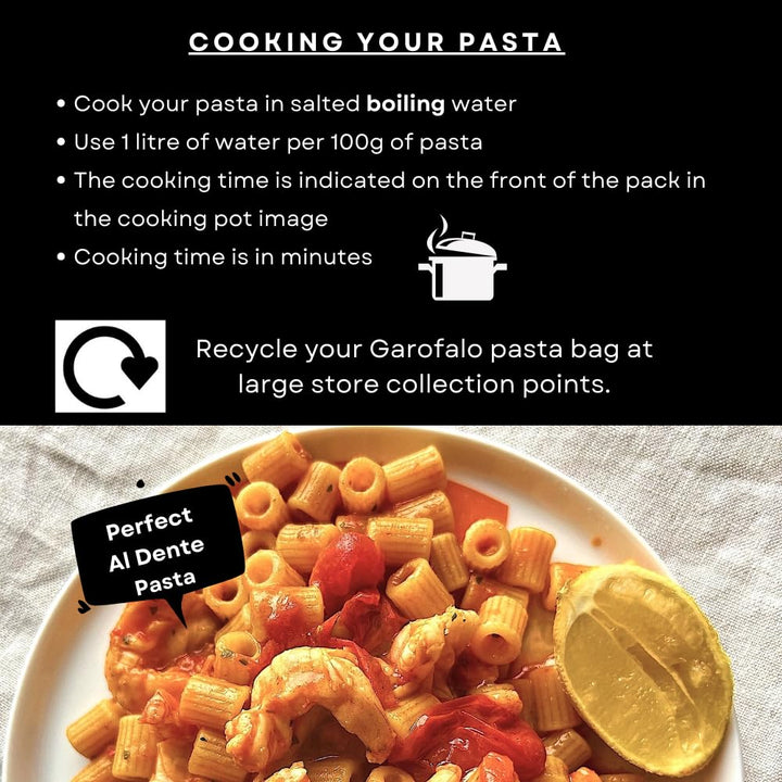 Garofalo Ditaloni Rigate Italian Pasta - 500g