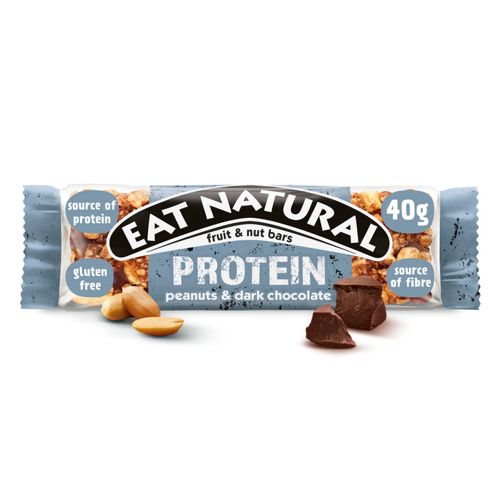 Eat Natural Protein Packed Energy Bars with Peanuts & Chocolate 3pk 120g