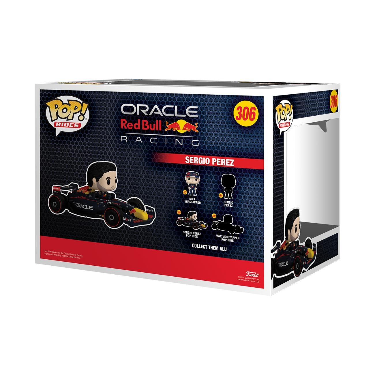 Funko Sergio Perez Ride Super Deluxe - Red Bull F1 Collectible Vinyl Figure | 5.5 Inch | Vinyl 3