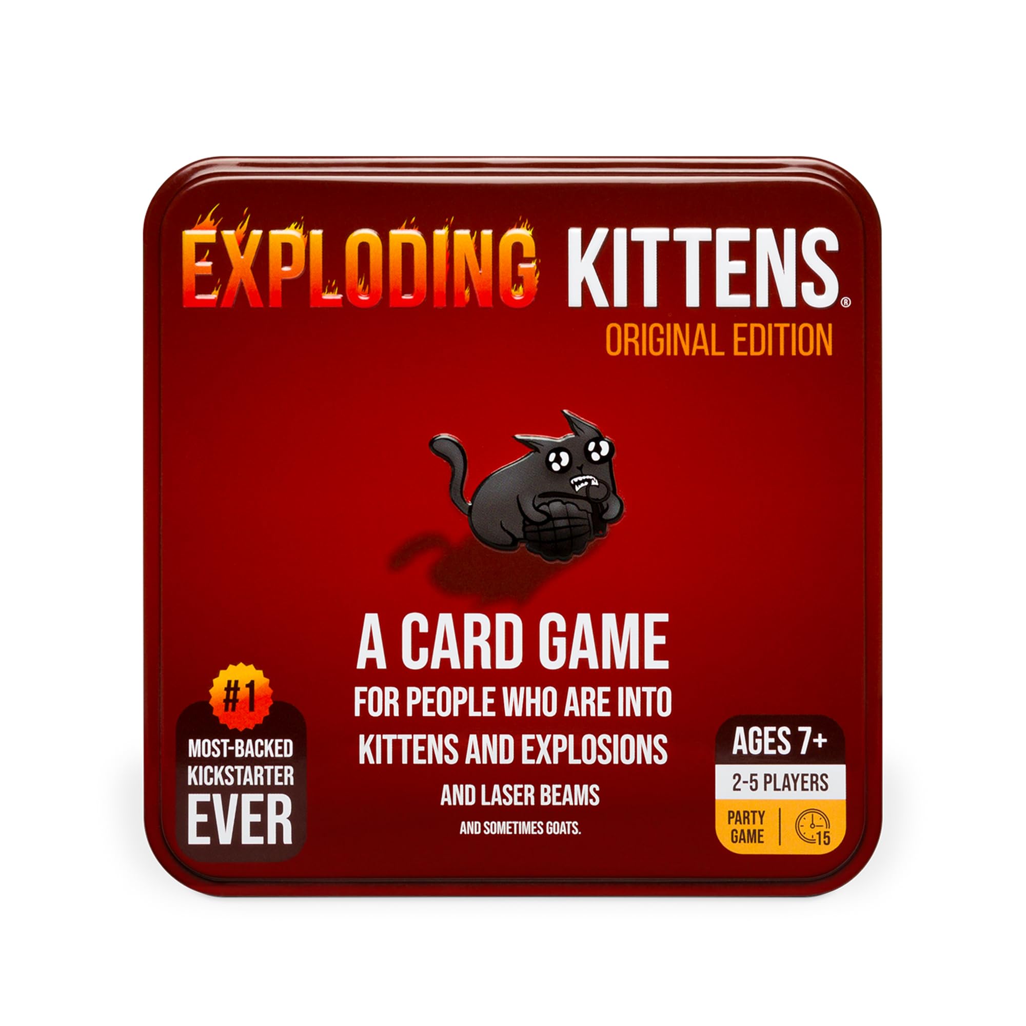Exploding Kittens Original Edition Card Game - 2-5 Players | Ages 7+ | Collectible Tin 6