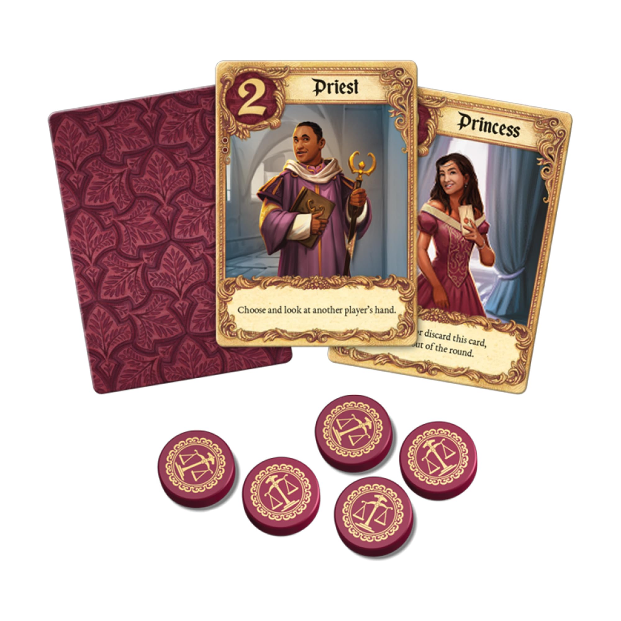 Asmodee Love Letter - Eco-Friendly Family Card Game | Ages 10+ | 2-6 Players | 20 Min Playtime 3