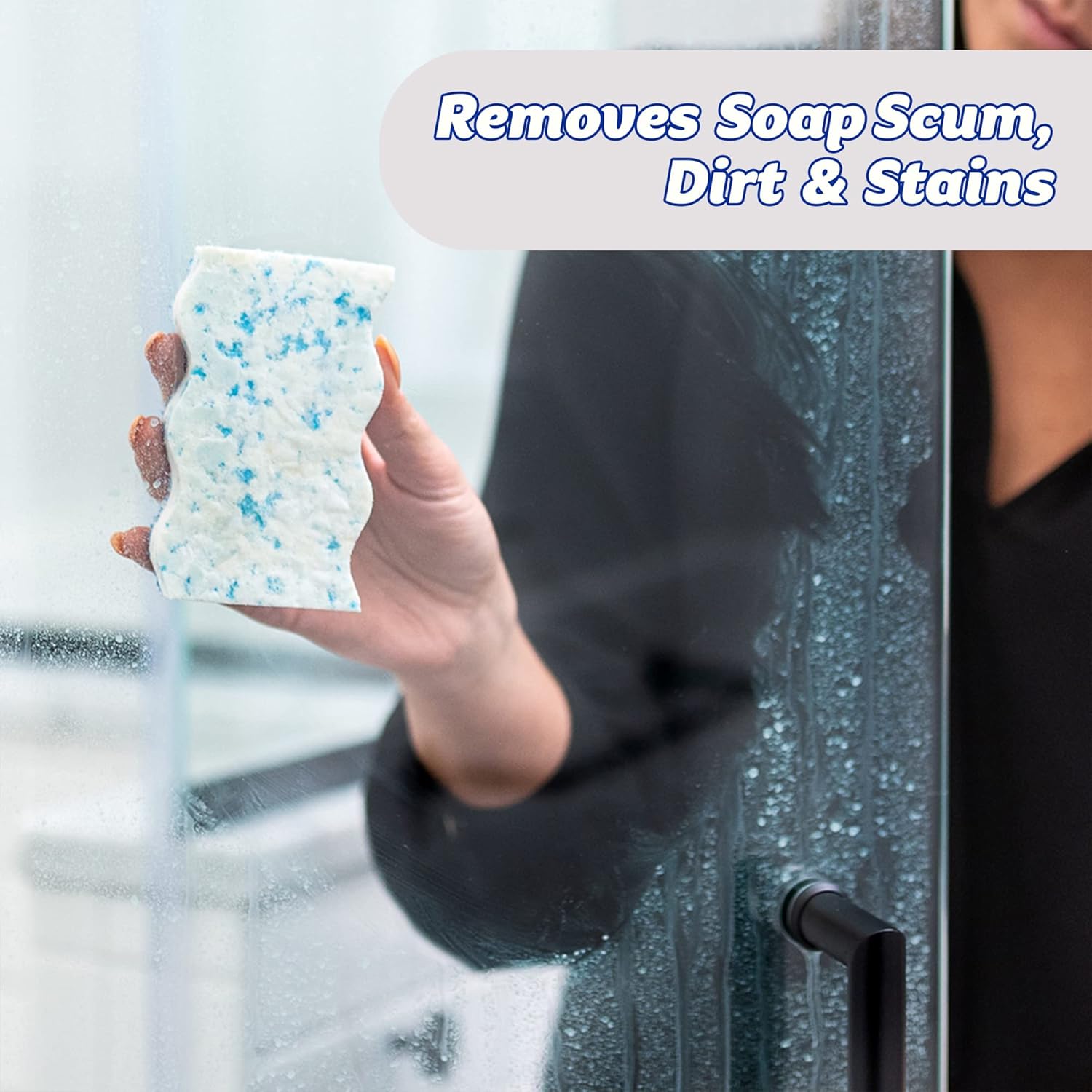 Scrub Daddy - Eraser Daddy 10x Magic Sponge Erasers, Dual-Sided Melamine Cleaning Pads 9