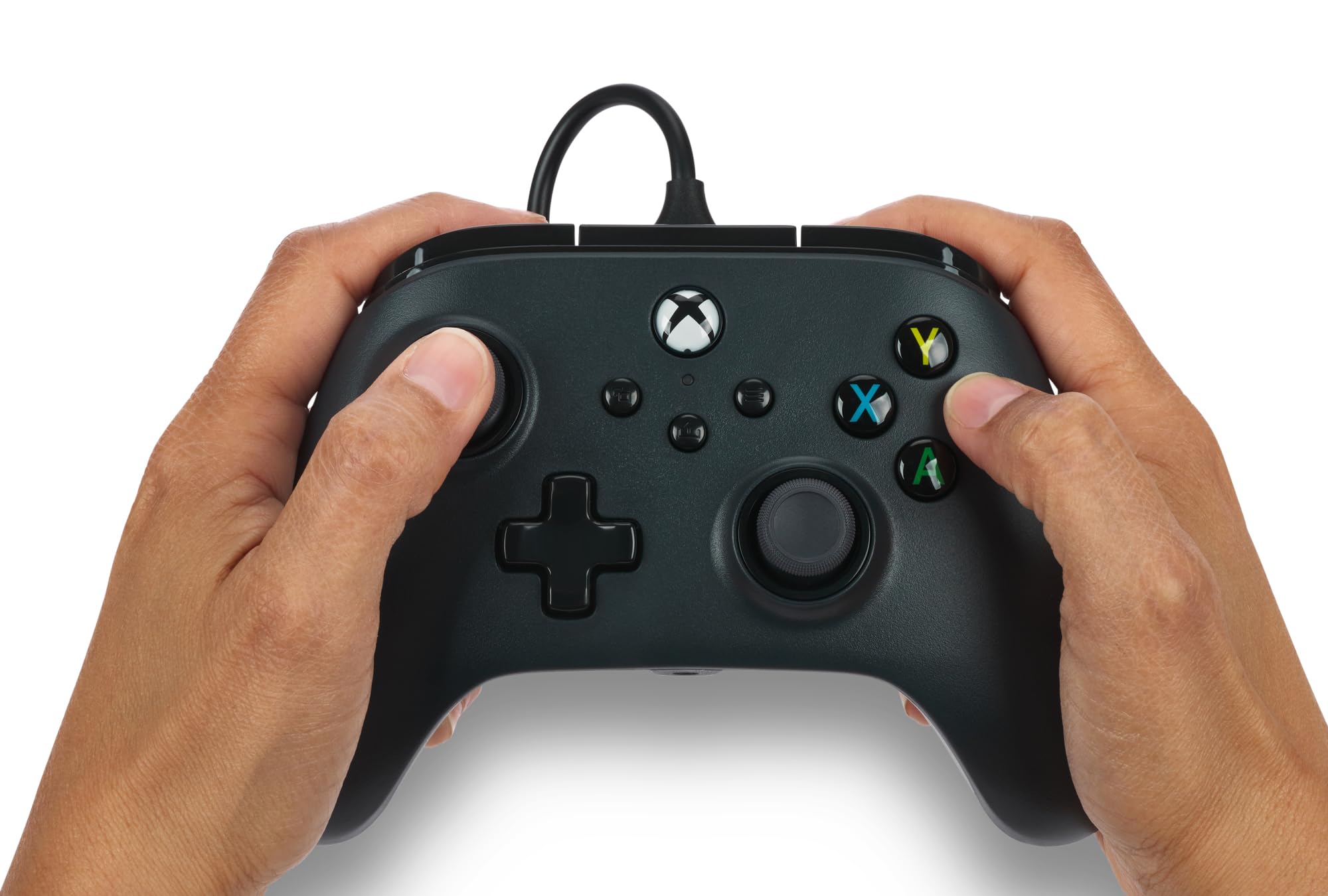 PowerA Wired Controller for Xbox Series X|S, Xbox One, and PC | Black 2