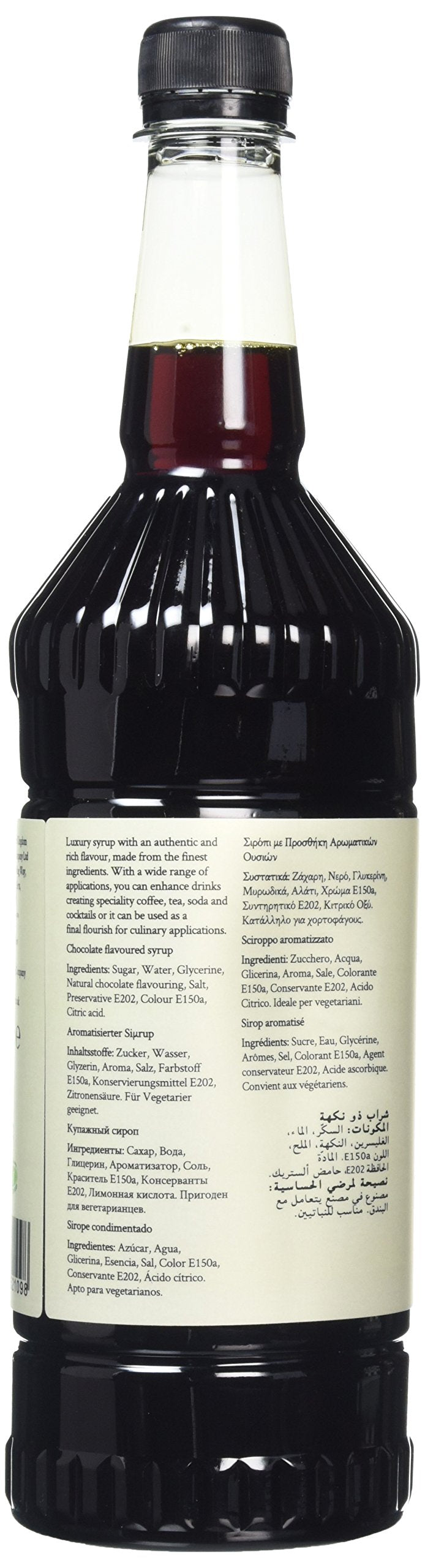 Simply Chocolate Syrup - 1 Litre Bottle | Dessert Topping for Ice Cream & Pancakes 2