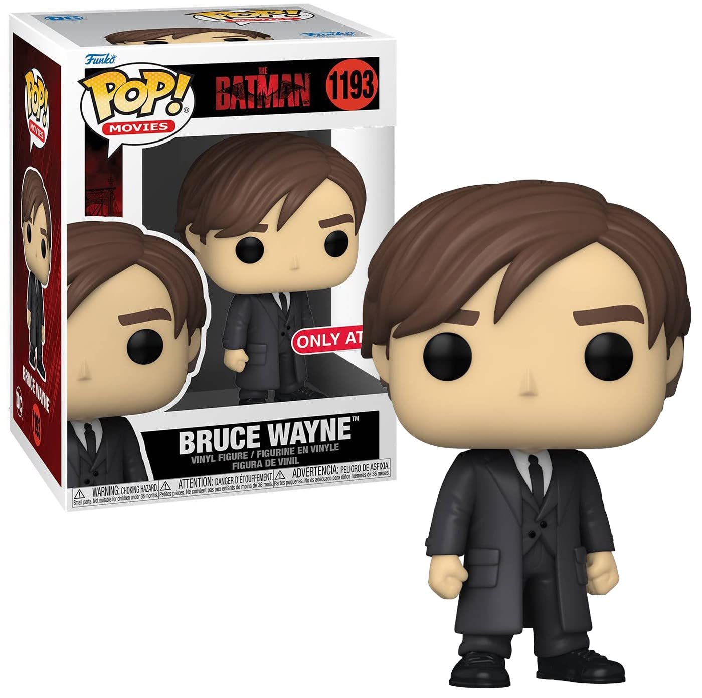 Funko Pop! The Batman - Bruce Wayne Vinyl Figur #1193 (60102) 3