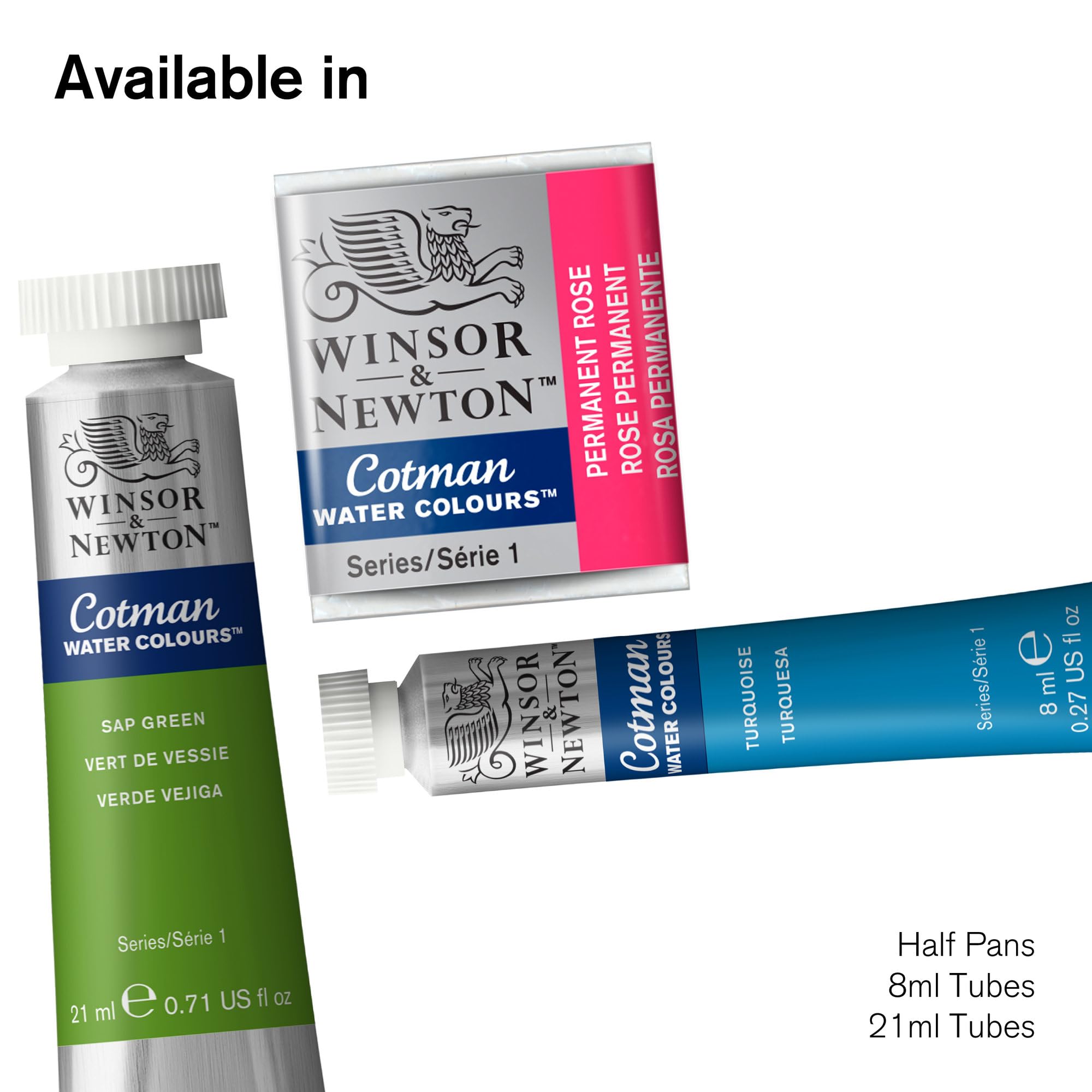 Winsor & Newton Cotman Water Colour Tube - Yellow Ochre | 21 ml | Opaque 9