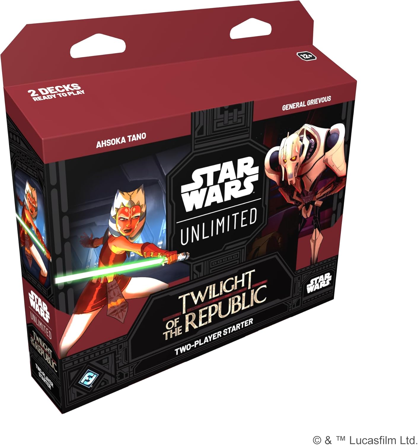 Fantasy Flight Games Star Wars: Unlimited Twilight of the Republic Two-Player Starter Set (FFGSWH0303) 6
