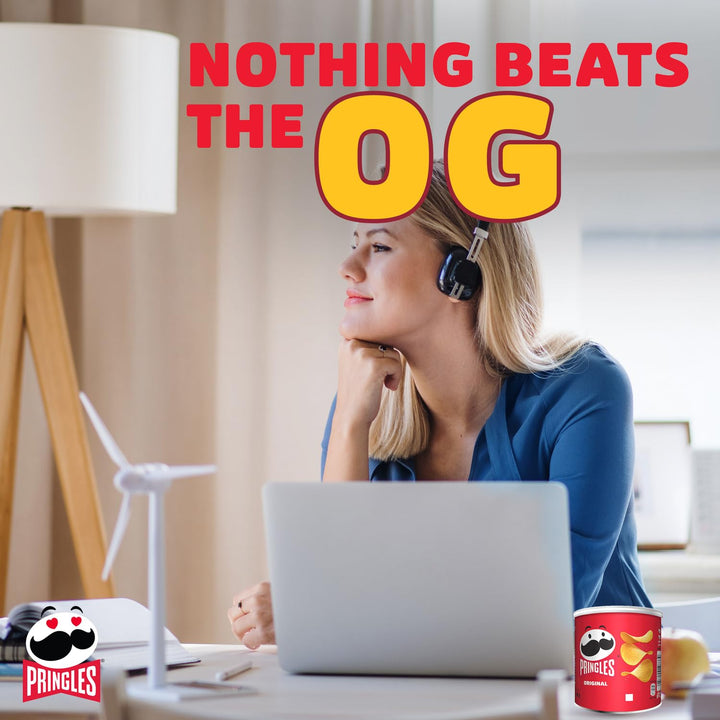 Pringles Original Potato Chips 40g (Pack of 12)