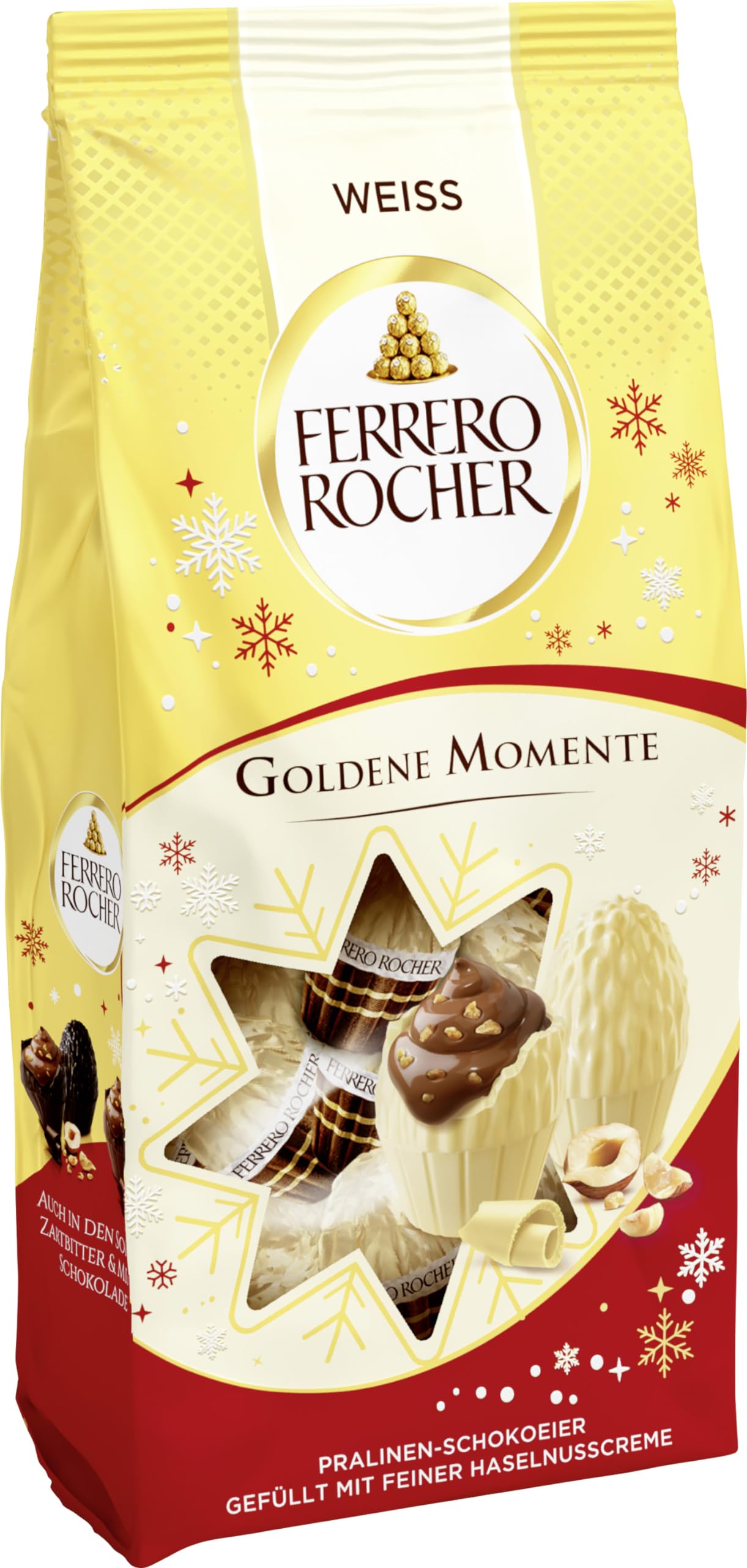 Ferrero Rocher Golden Moments White Chocolate Sharing Bag 90g 1