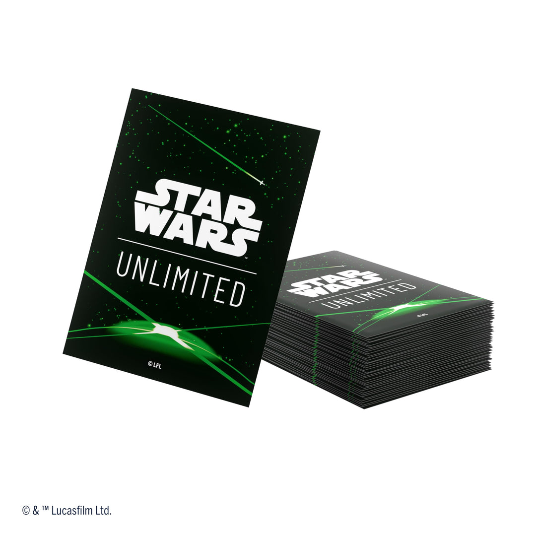 Gamegenic Star Wars: Unlimited Premium Art Sleeves - Green Back